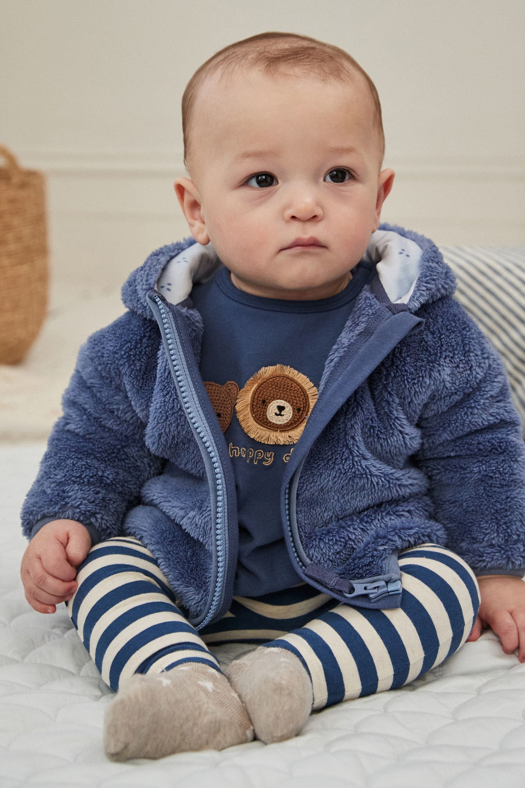 Infant boy fleece jacket sale