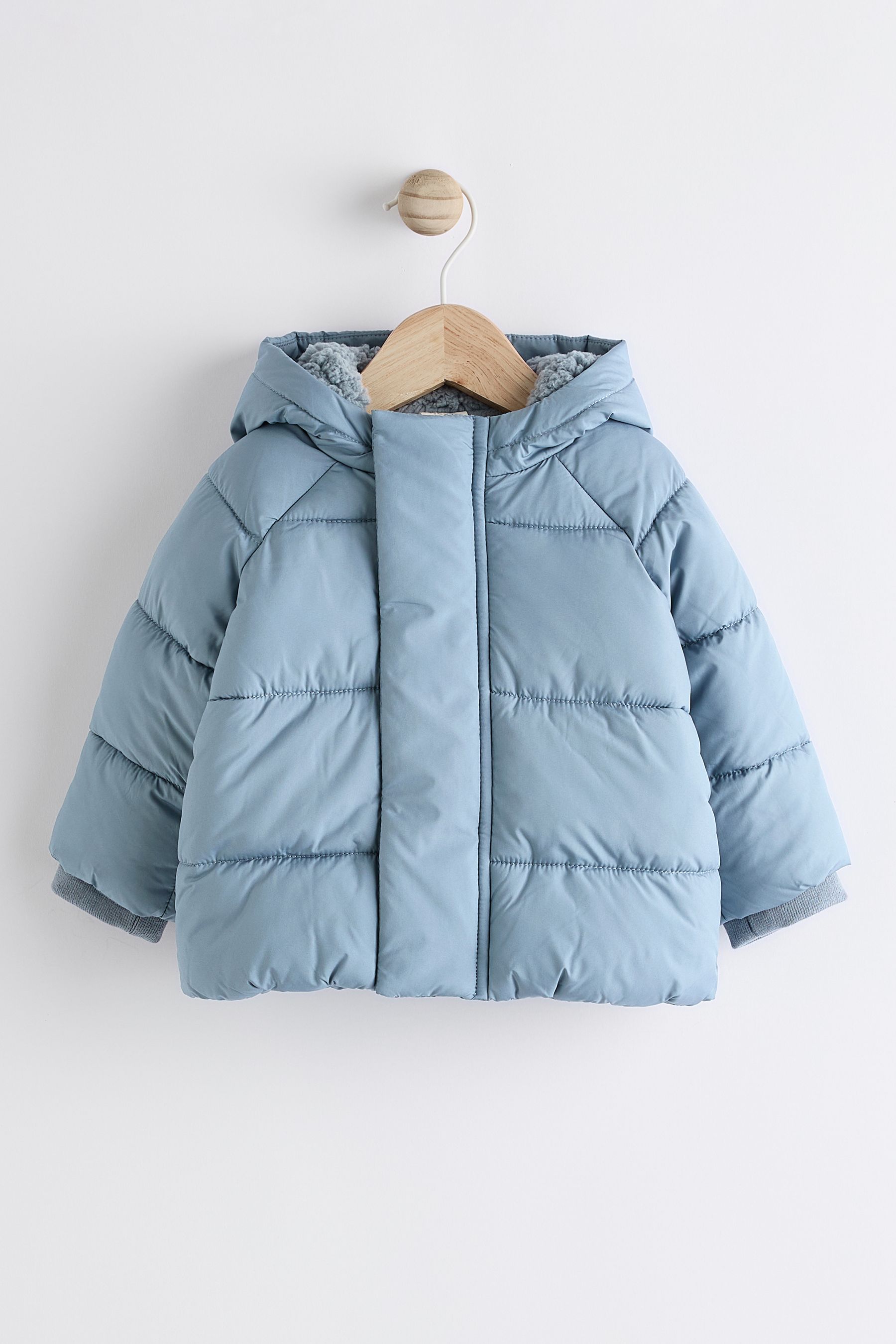 Buy Blue Baby Puffer Coat 0mths 2yrs from Next Bahrain