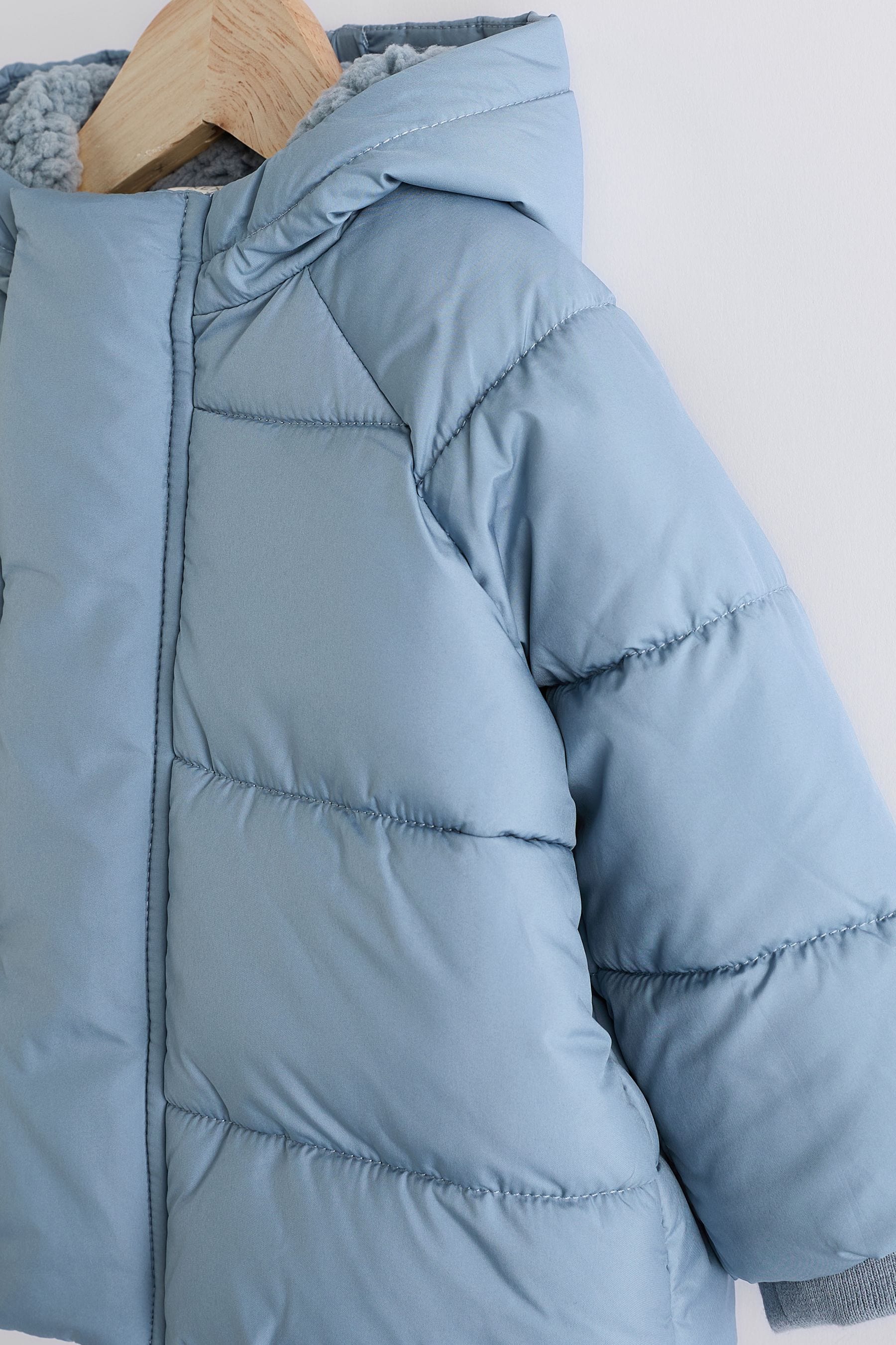 Buy Blue Baby Puffer Coat 0mths 2yrs from Next Canada