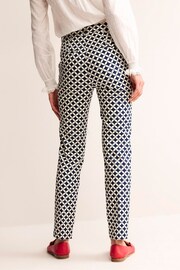 Boden Blue Highgate Printed Trousers - Image 3 of 5