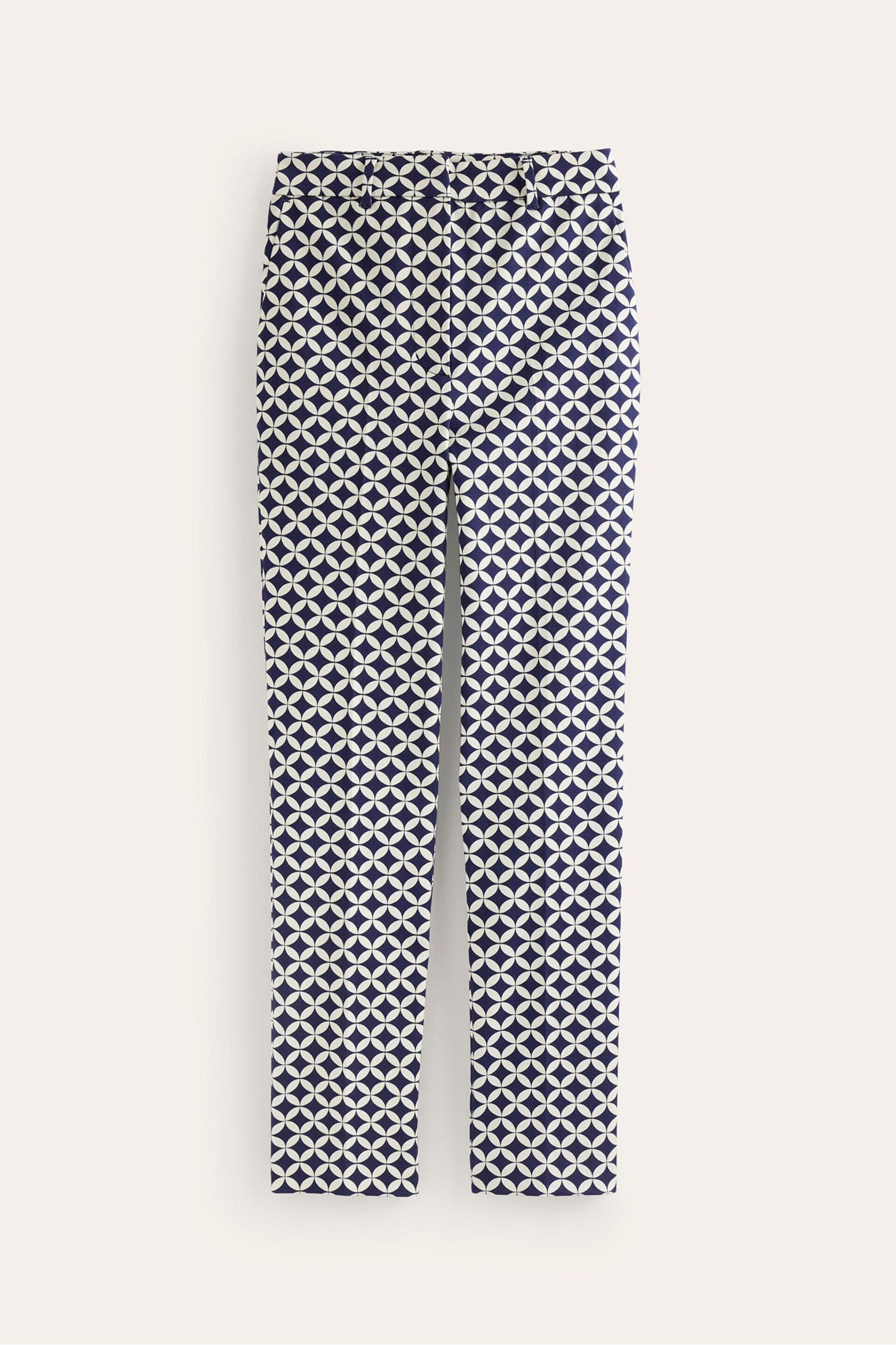 Boden Blue Highgate Printed Trousers - Image 5 of 5