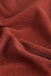 Clay Red Crew Neck Regular Knitted Long Sleeve Jumper - Image 4 of 4