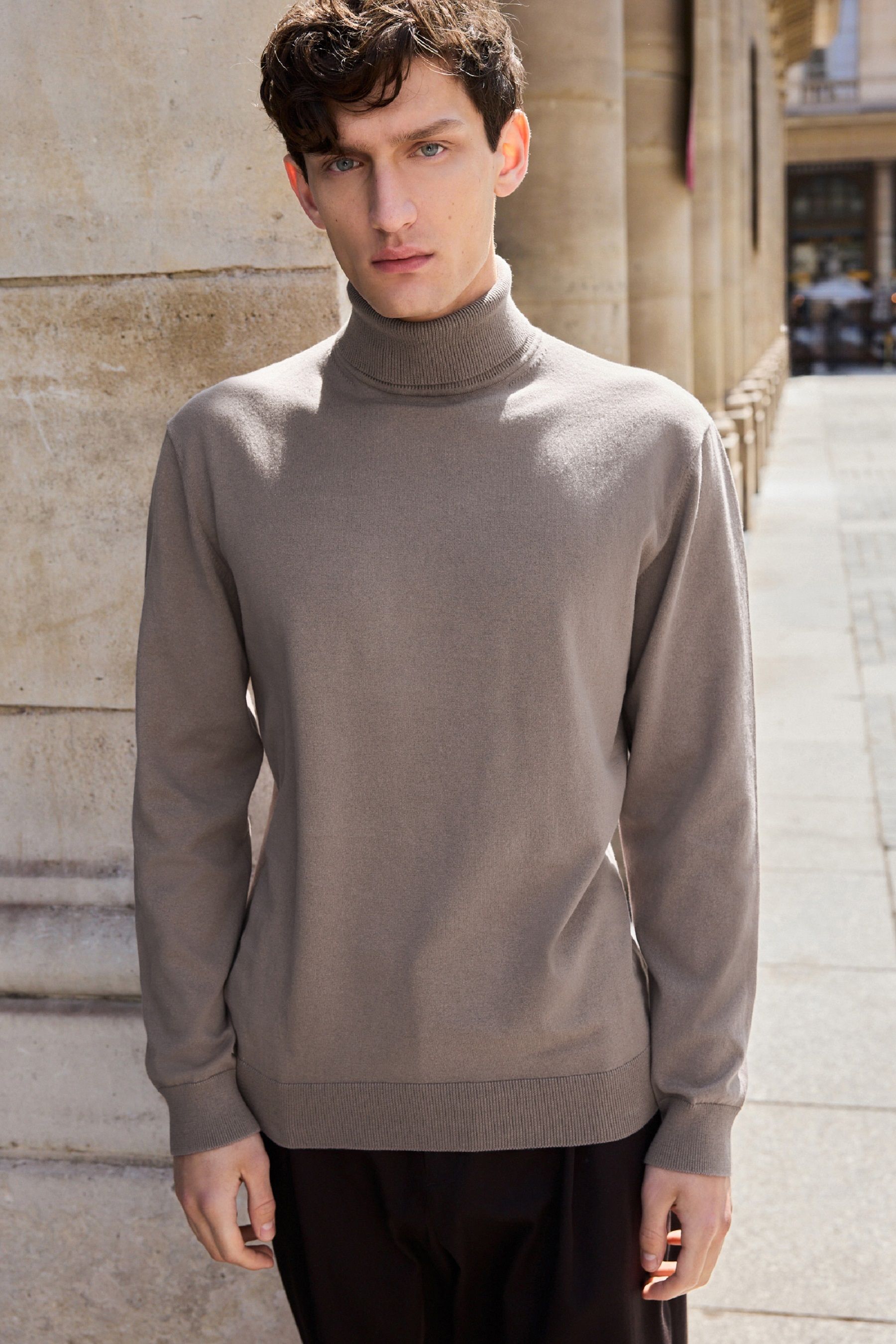 High roll neck jumper online