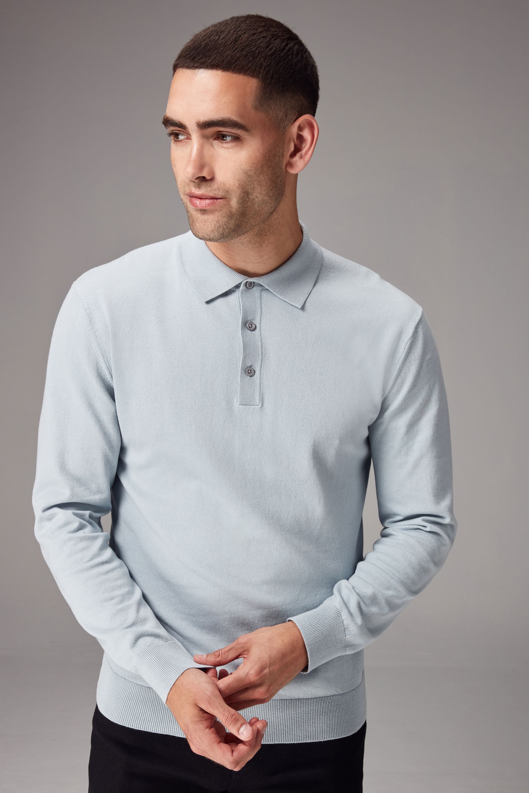 Polo blue light top