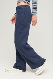 Superdry Blue Wash Straight Joggers - Image 2 of 3