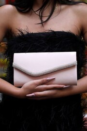 Linzi Nude Aveline Envelope Clutch Bag - Image 1 of 3