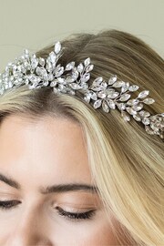 Ivory & Co Silver Winter Star And Crystal Sparkling Tiara - Image 3 of 4