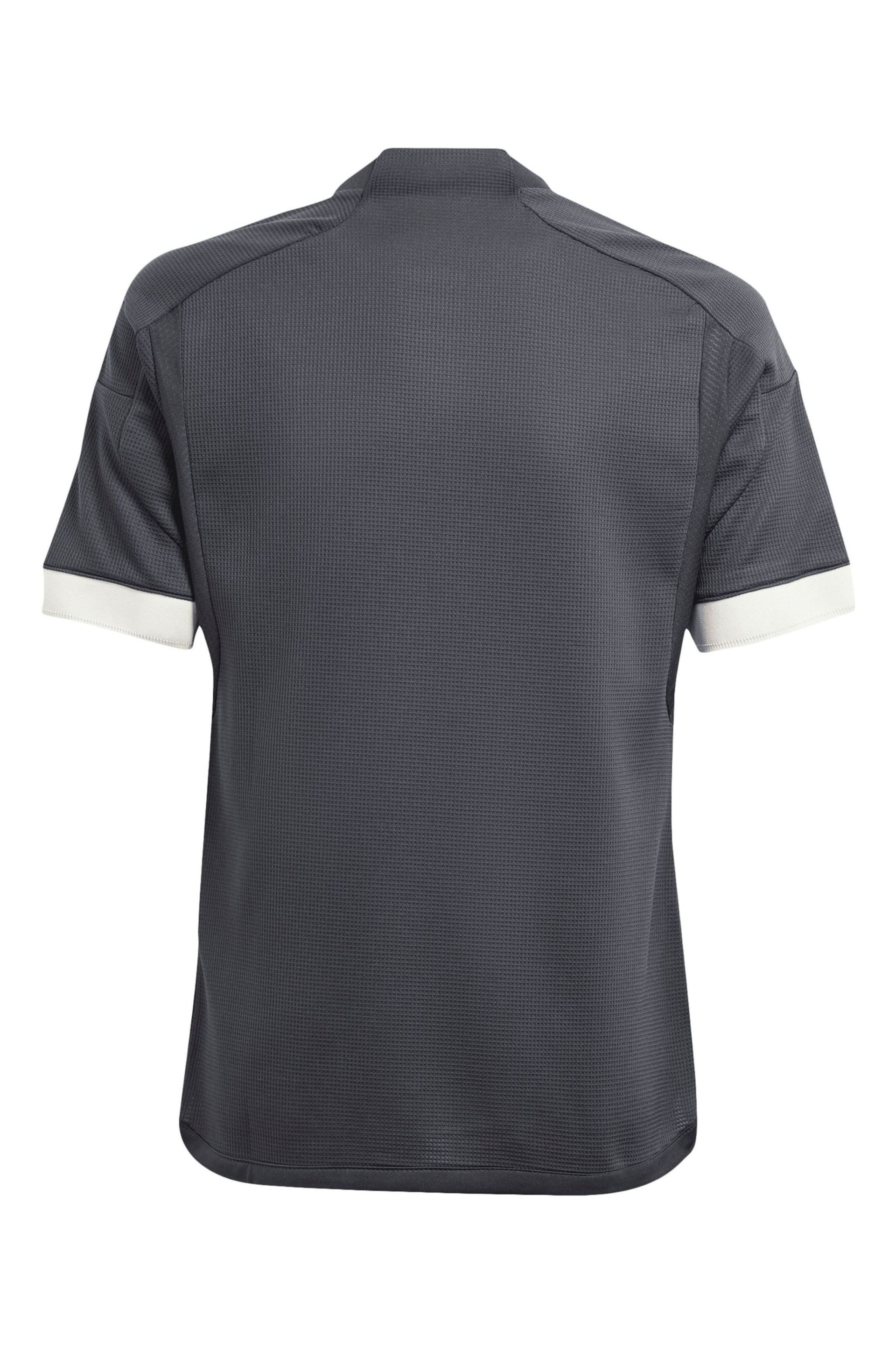 adidas Grey Juventus Third Shirt 2023-24 Kids - Image 3 of 3