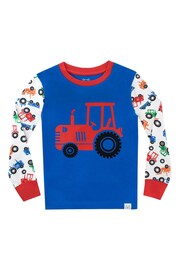 Harry Bear White Snuggle Fit Tractor Pyjamas - Image 2 of 5