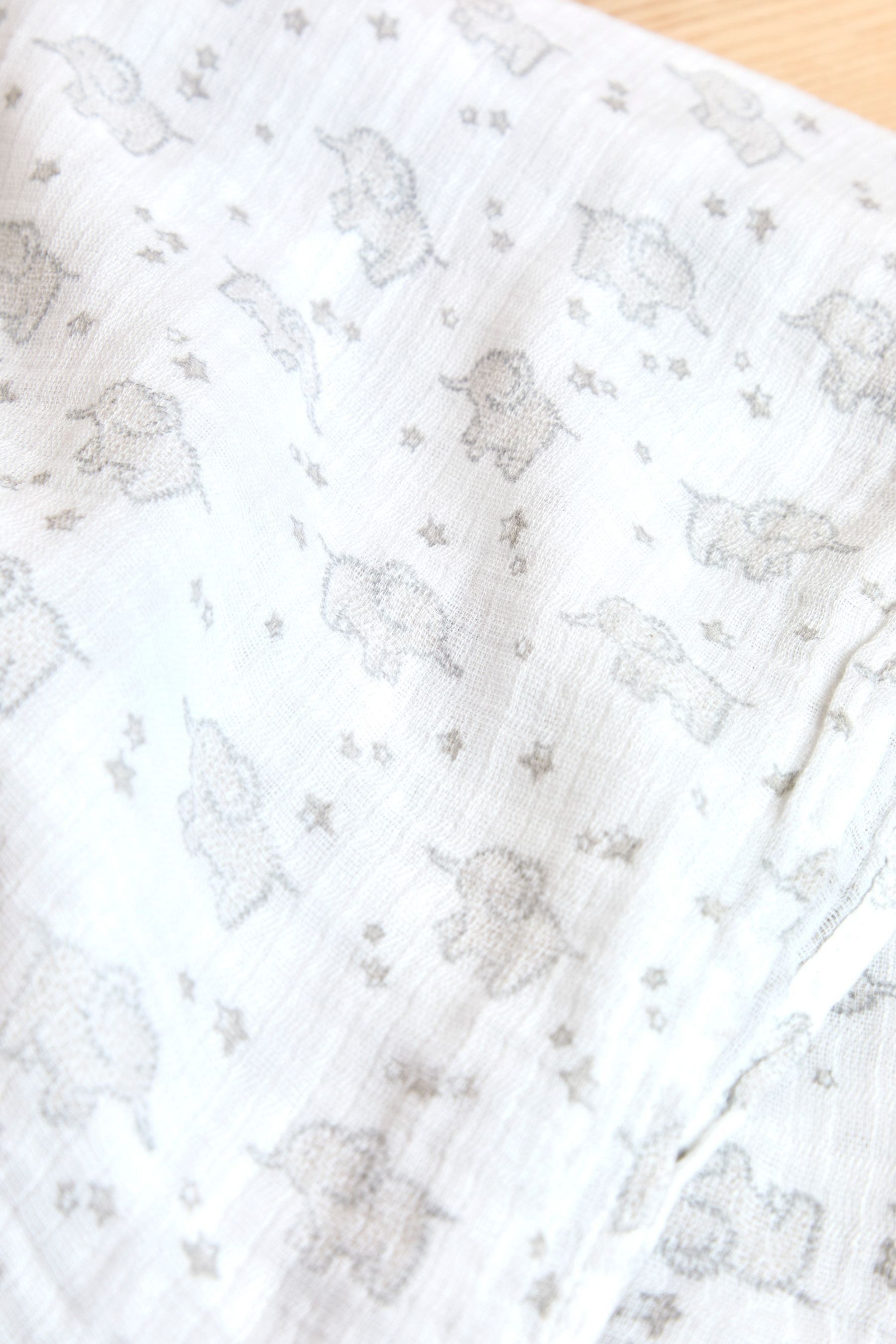 Buy JoJo Maman Bebe Grey Elephant Extra Large Muslin from the Next UK online shop