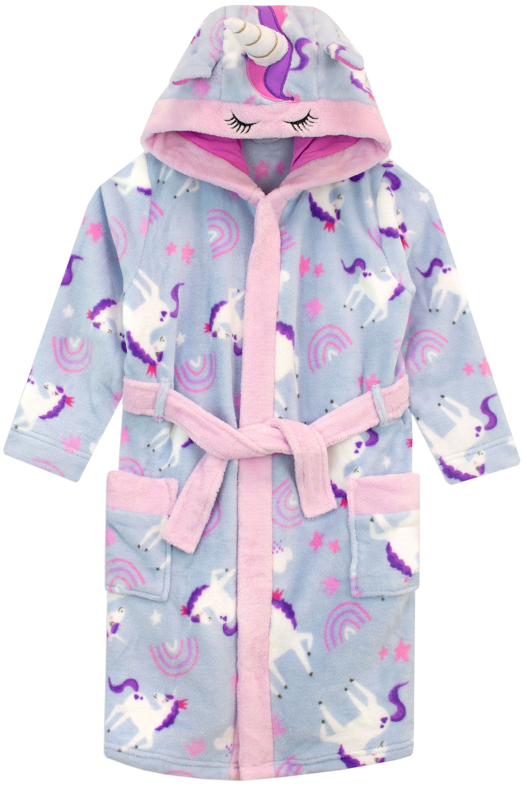 Buy Harry Bear Purple Unicorn Dressing Gown from Next Malta