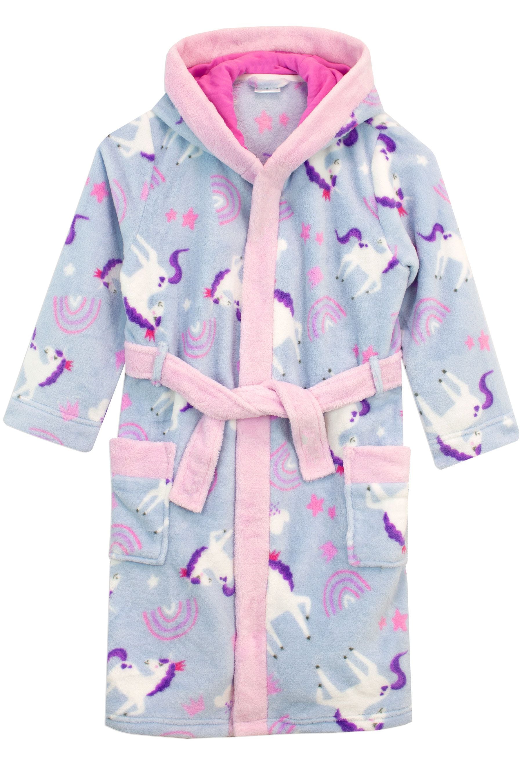 Buy Harry Bear Purple Unicorn Dressing Gown from Next Ireland