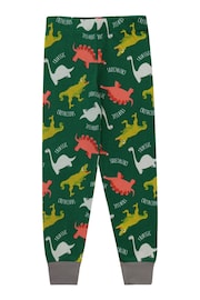 Harry Bear Green Jurassic Dinosaur Pyjamas - Snuggle Fit - Image 3 of 3