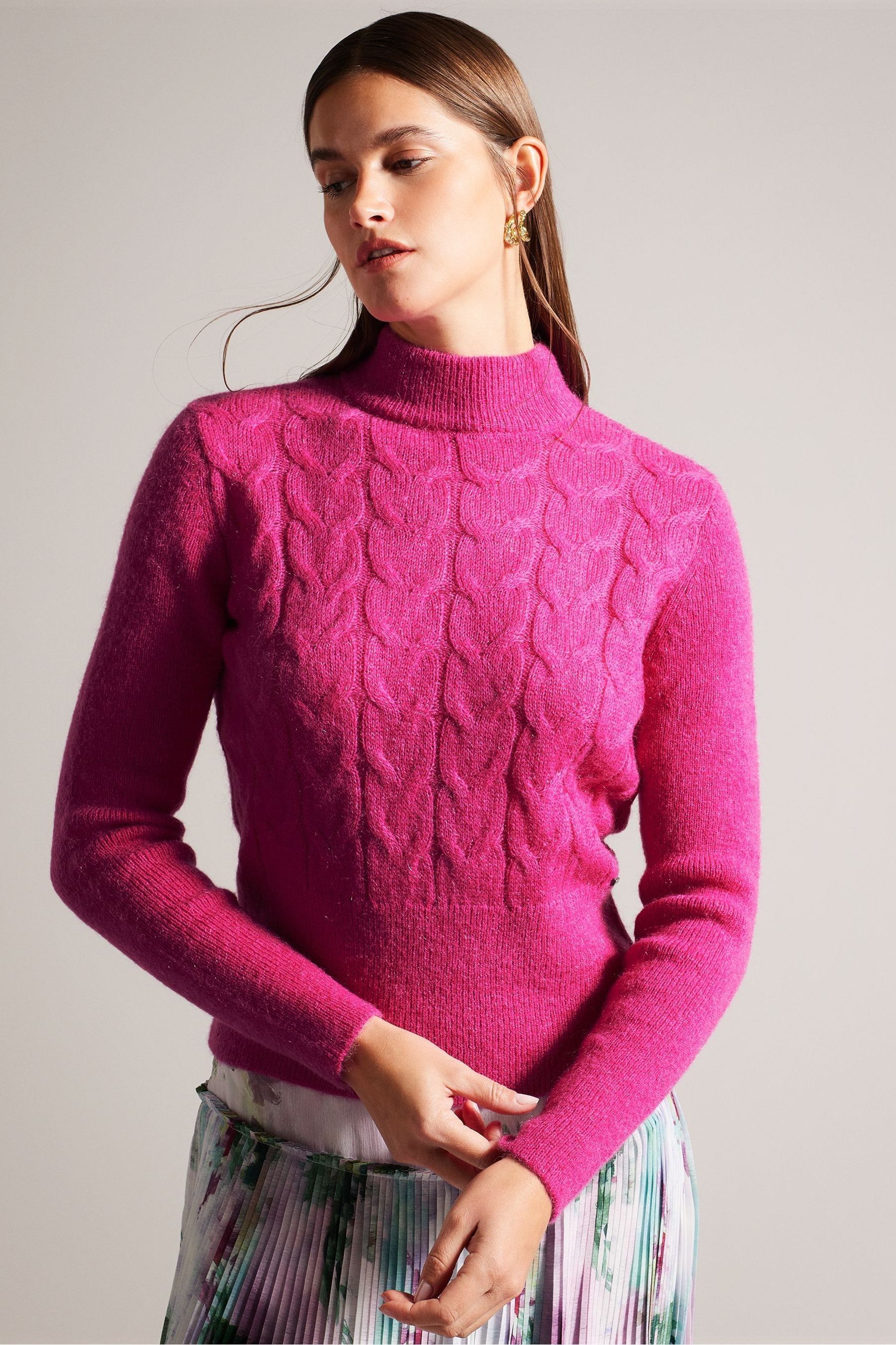 Ted baker pink sweater cheap