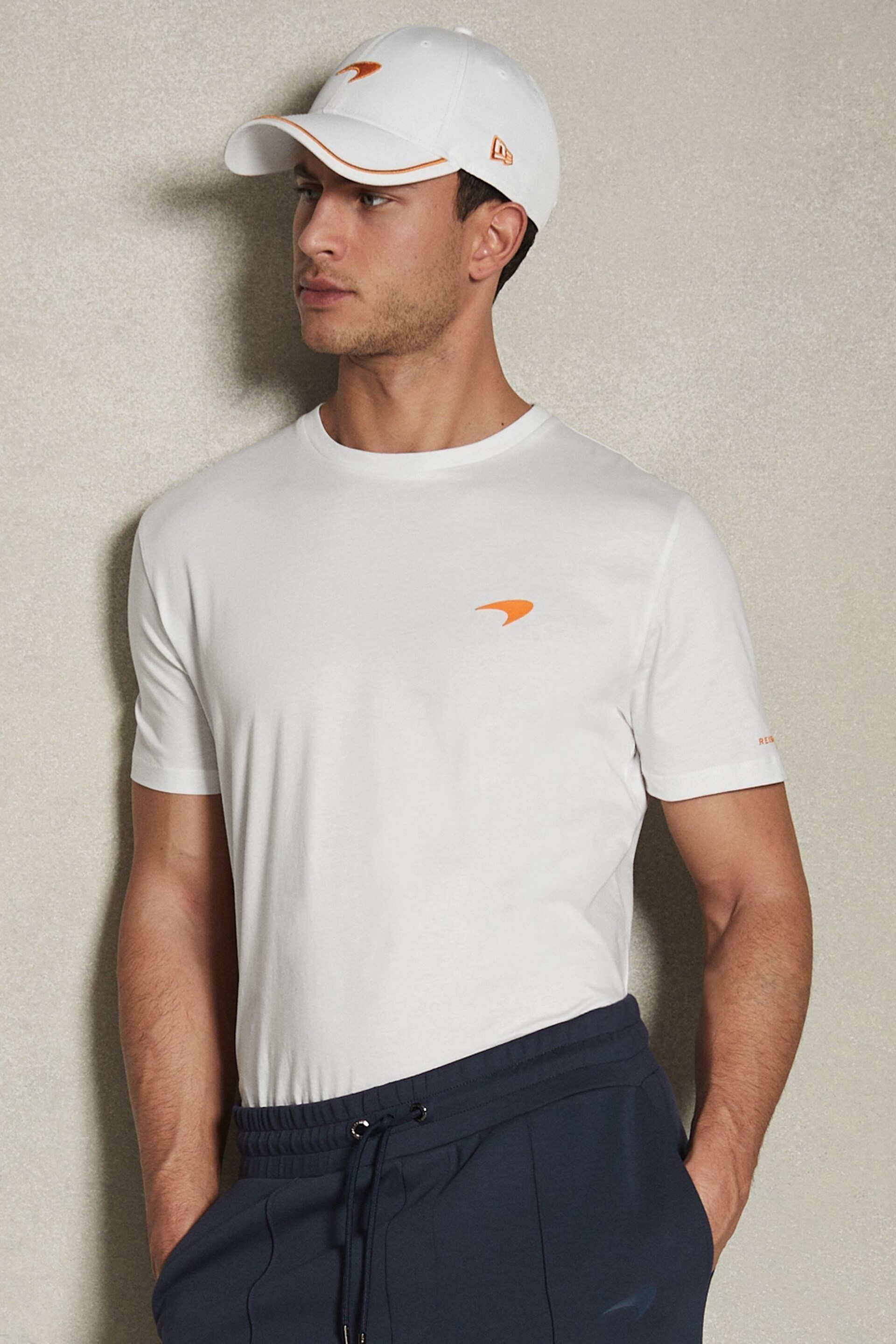 McLaren F1 Mercerised Cotton Crew Neck T-Shirt - Image 1 of 7