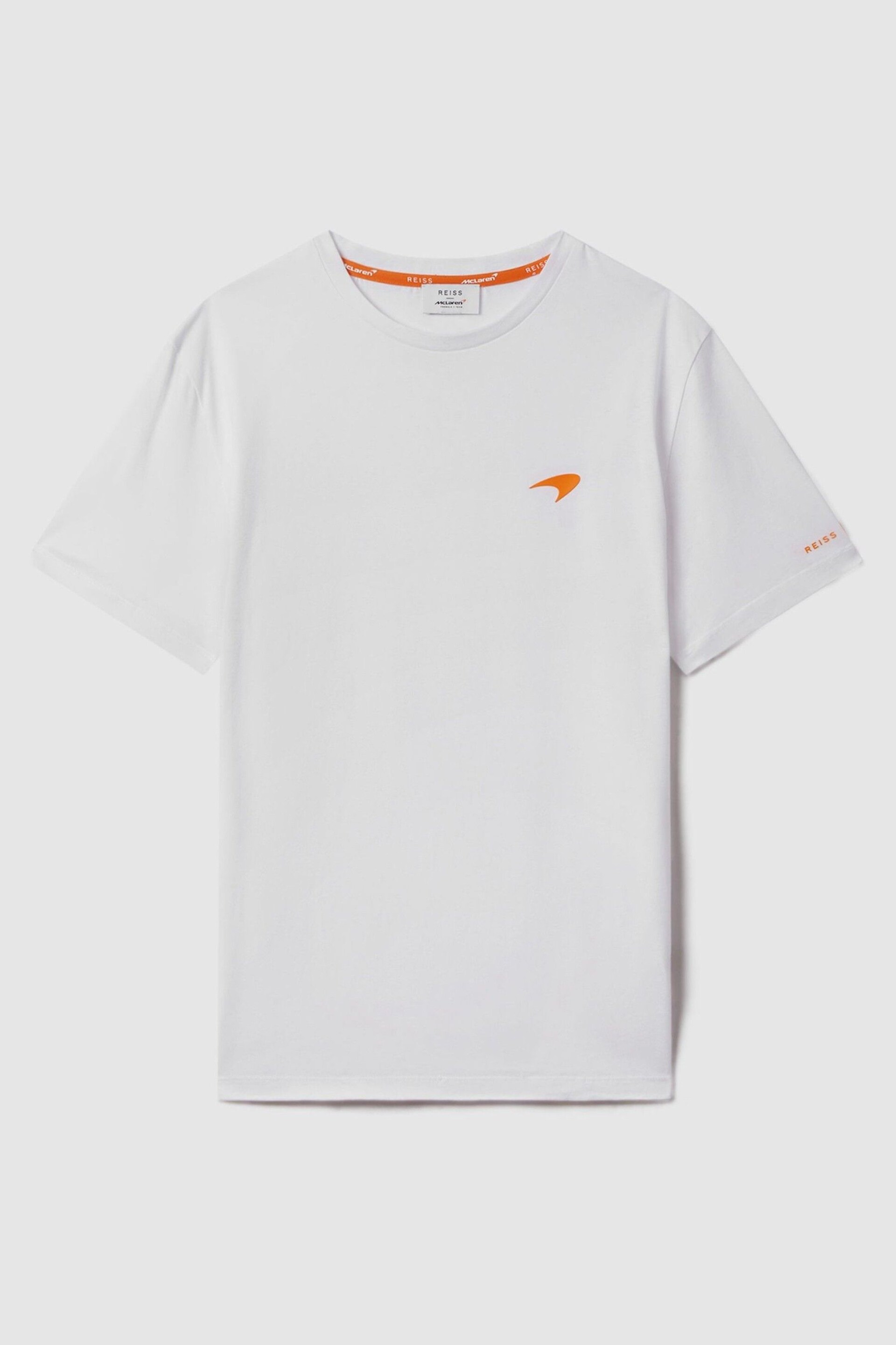 McLaren F1 Mercerised Cotton Crew Neck T-Shirt - Image 2 of 7