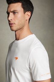 McLaren F1 Mercerised Cotton Crew Neck T-Shirt - Image 4 of 7