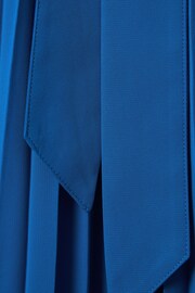 Reiss Cobalt Blue Estelle Pleated Belted Jumpsuit - Image 6 of 6