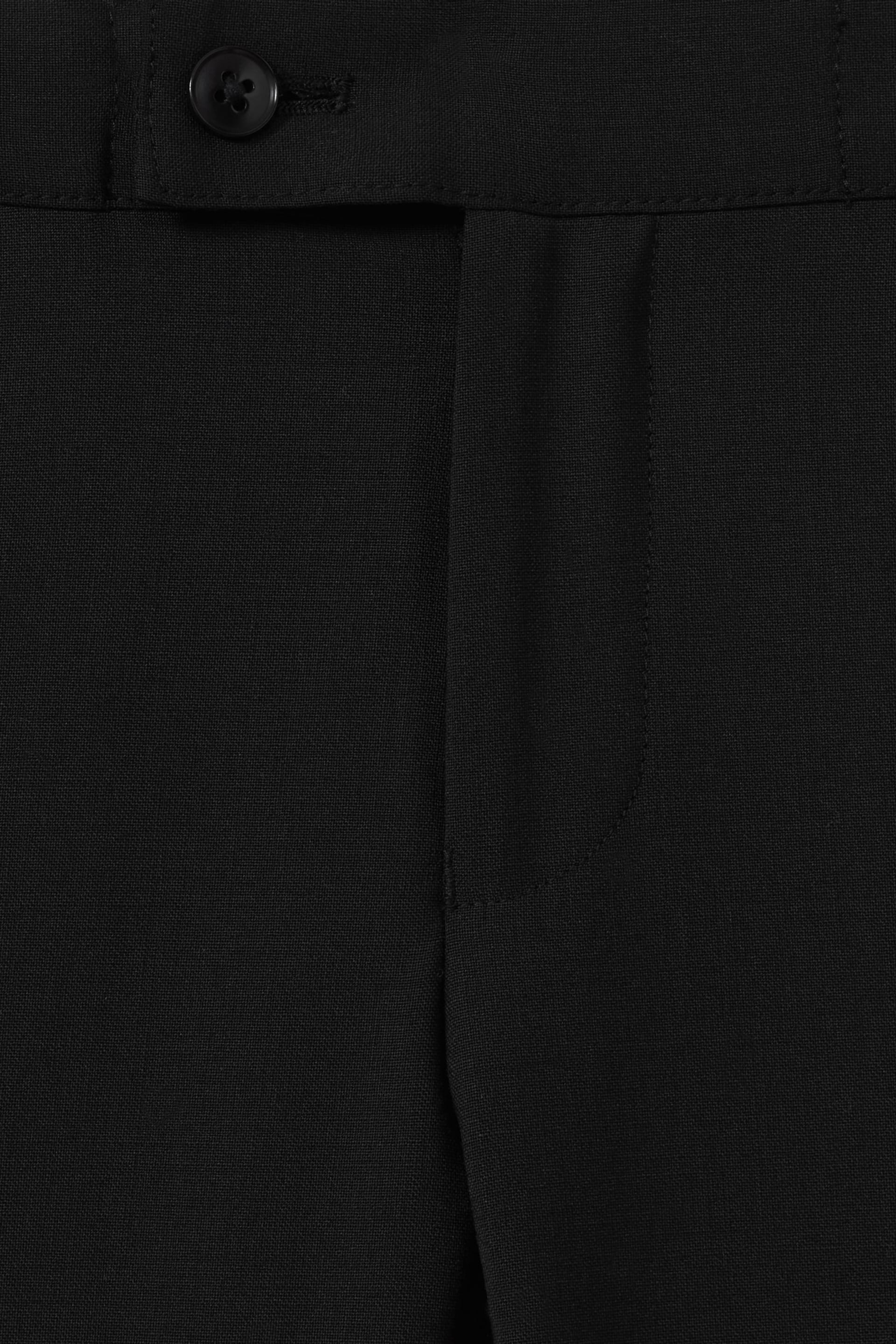 Reiss Black Knightsbridge Teen Tuxedo Trousers - Image 4 of 4