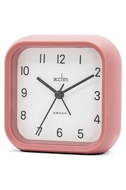 Acctim Clocks Soft Coral Alarm Clock - Image 2 of 5