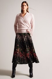 Ted Baker Pink Elliian Wrap Cardigan - Image 3 of 7