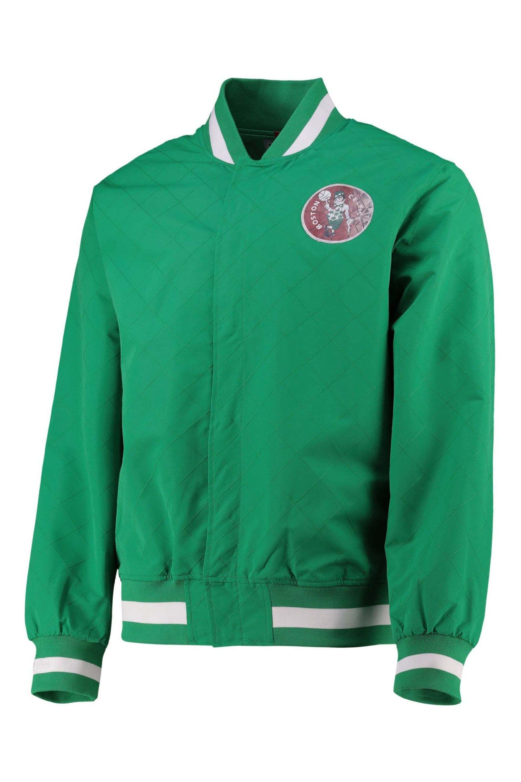 Buy Fanatics Green NBA Boston Celtics Mitchell and Ness 75th Anniversary Warm Up Jacket from the Next UK online shop