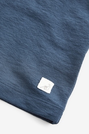 Blue Short Sleeve Henley Neck T-Shirt (3mths-7yrs) - Image 6 of 6
