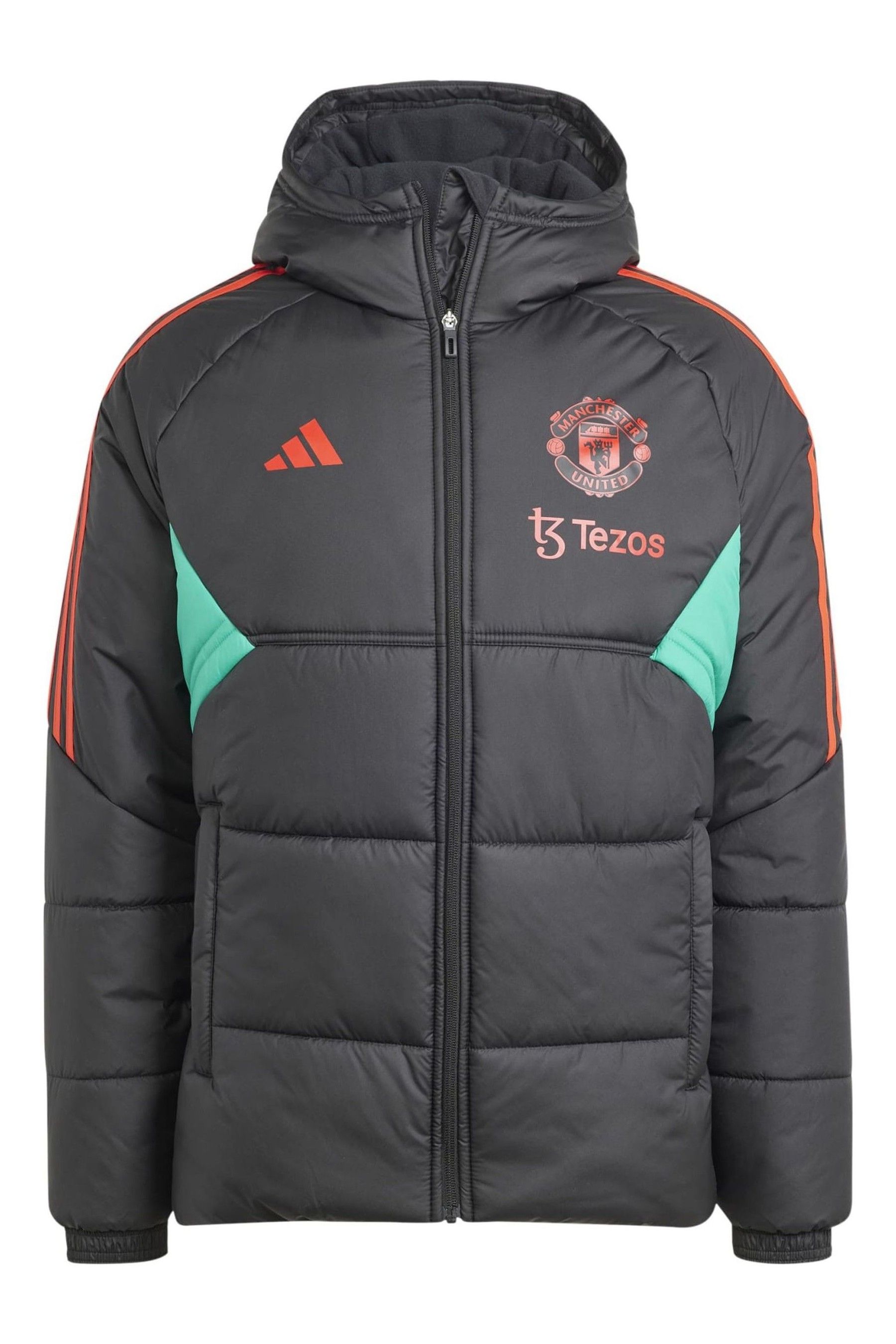 adidas Black Manchester United Training Winter Jacket