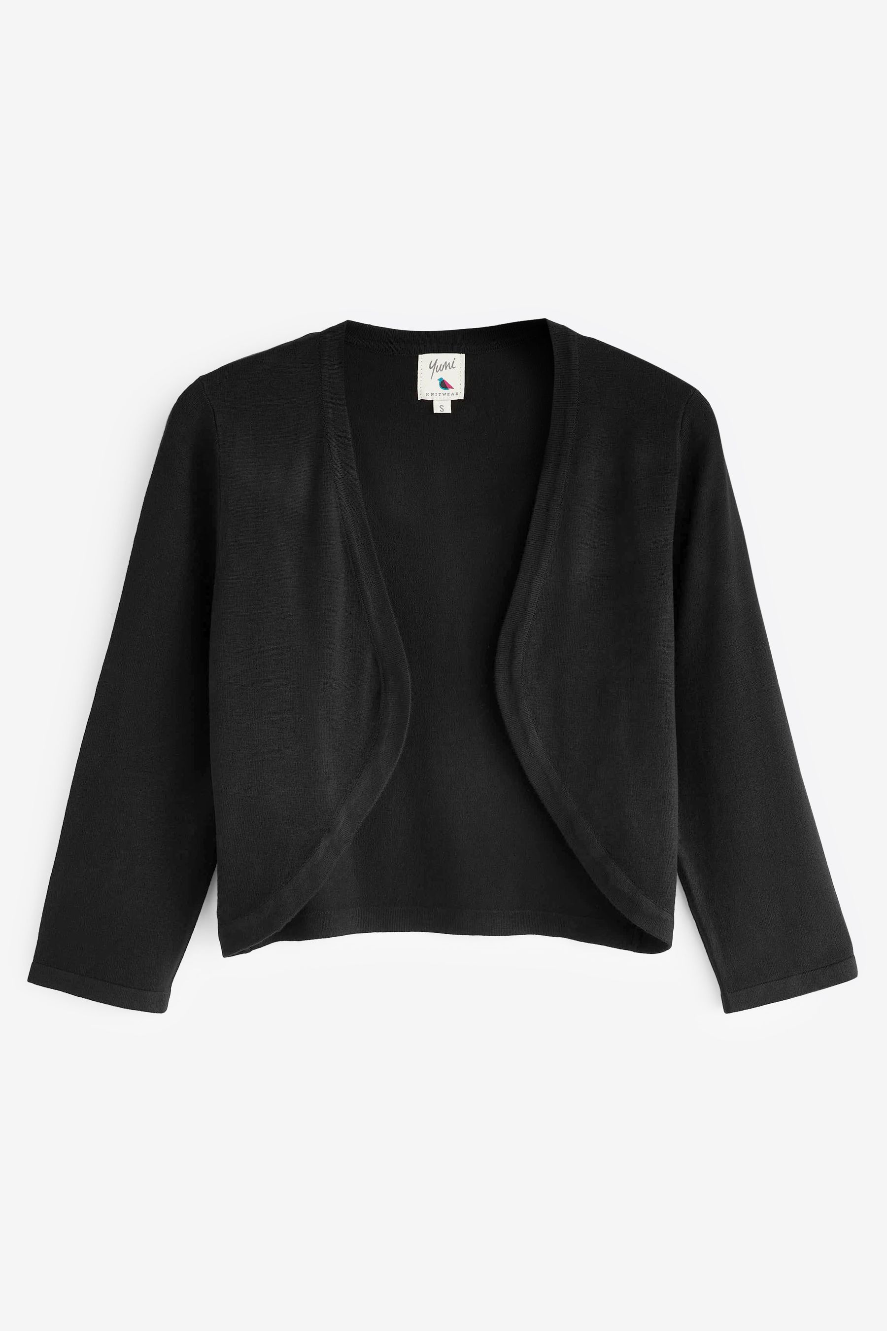 Buy Yumi Black Knitted Curve Bolero from the Next UK online shop