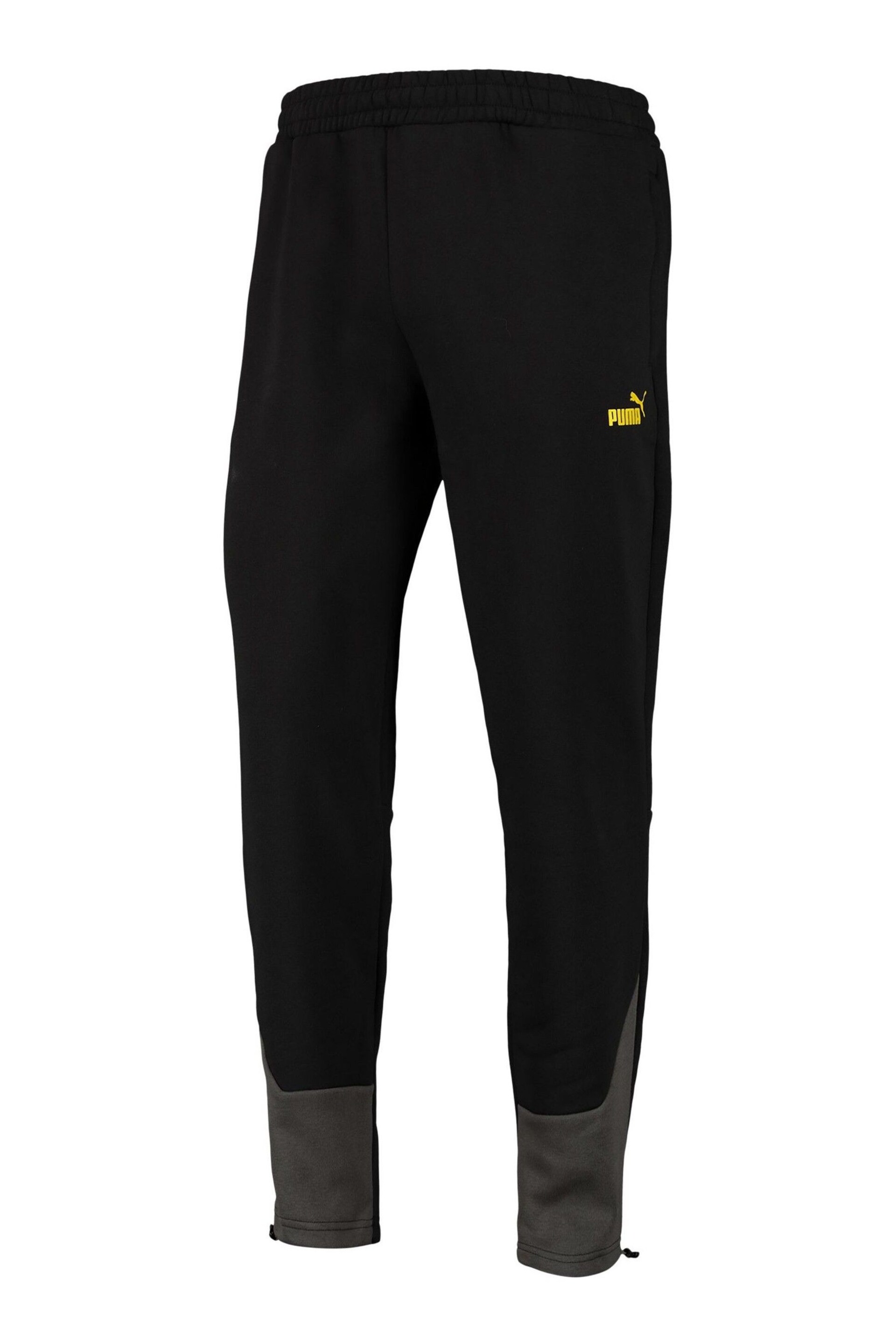 Puma Black Borussia Dortmund Football Culture Track Joggers - Image 3 of 3