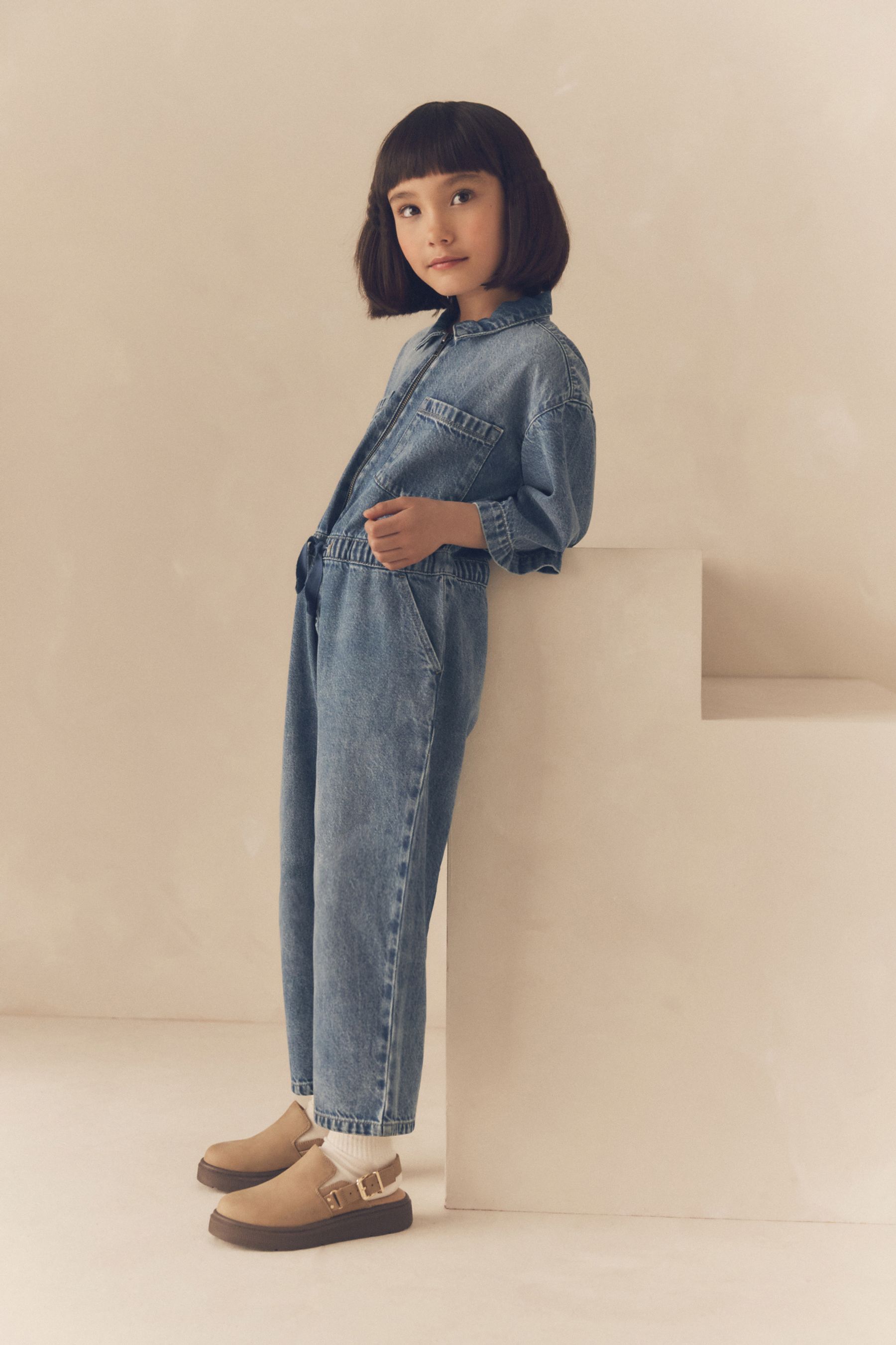 Next denim boiler suit shop
