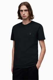 AllSaints Black Brace Crew T-Shirts 3 Pack - Image 2 of 7