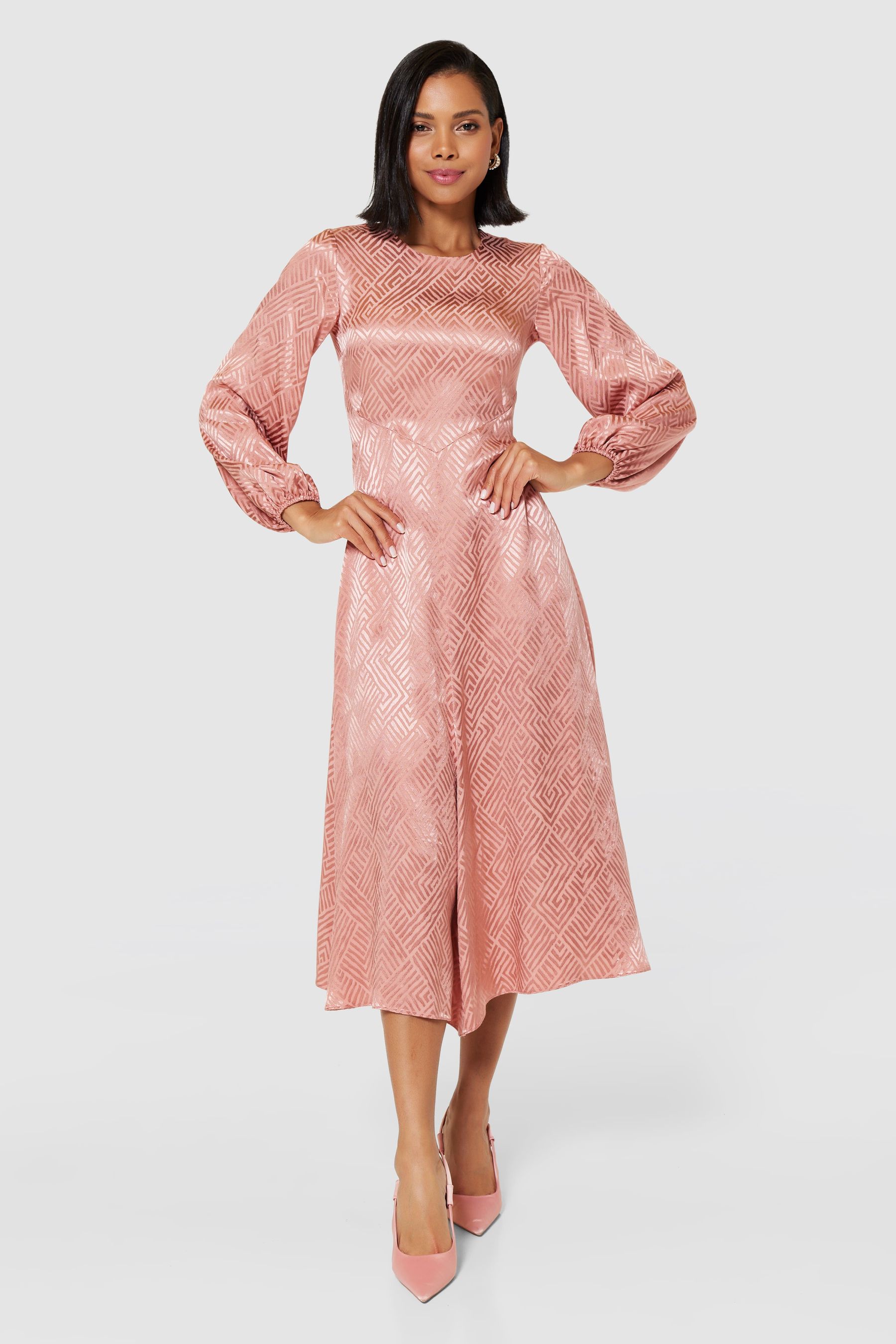 Closet london midi dress top