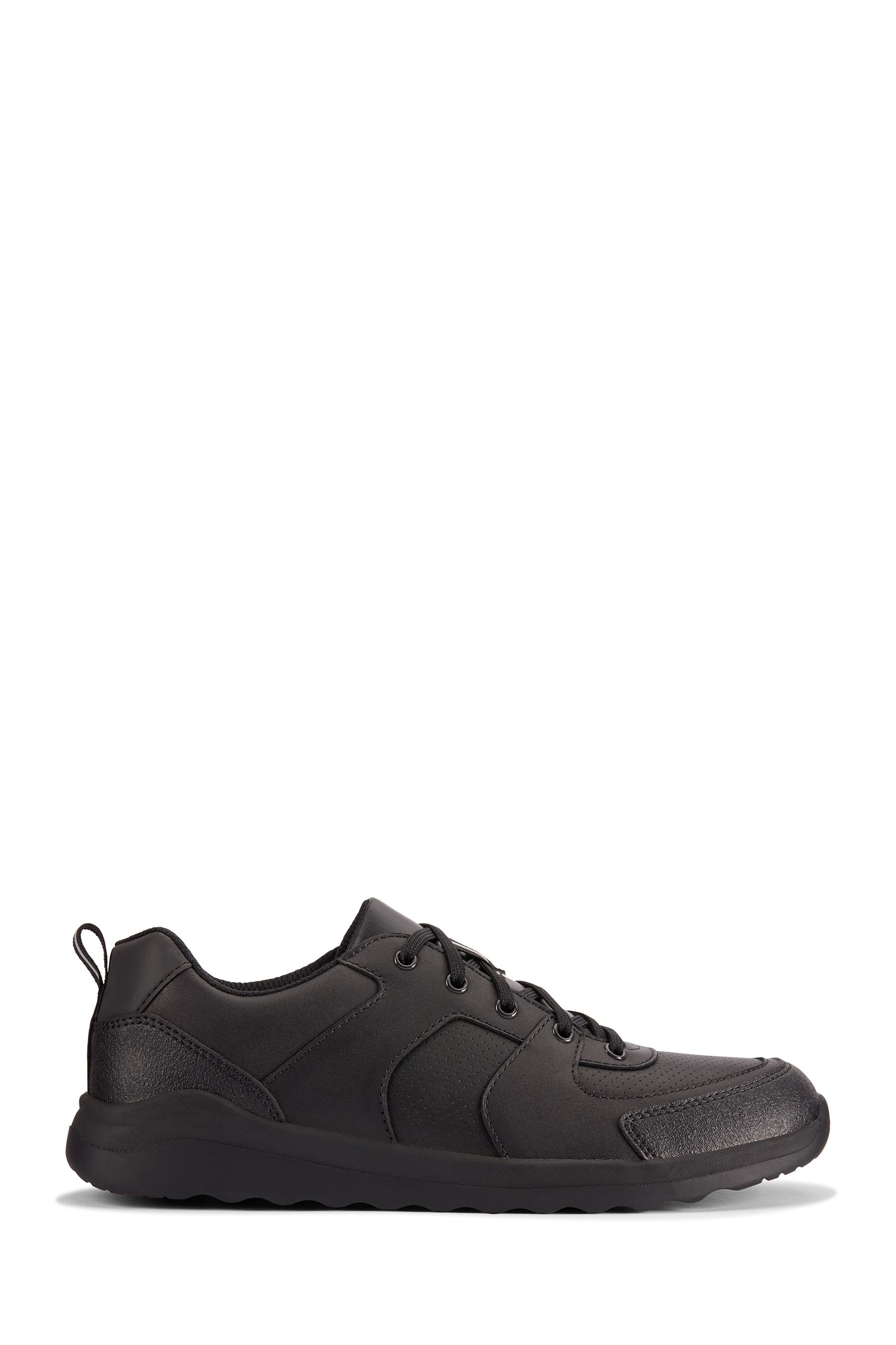 Buy Clarks Black Standard Fit F Leather Daze Loop Shoes from Next Czech Republic