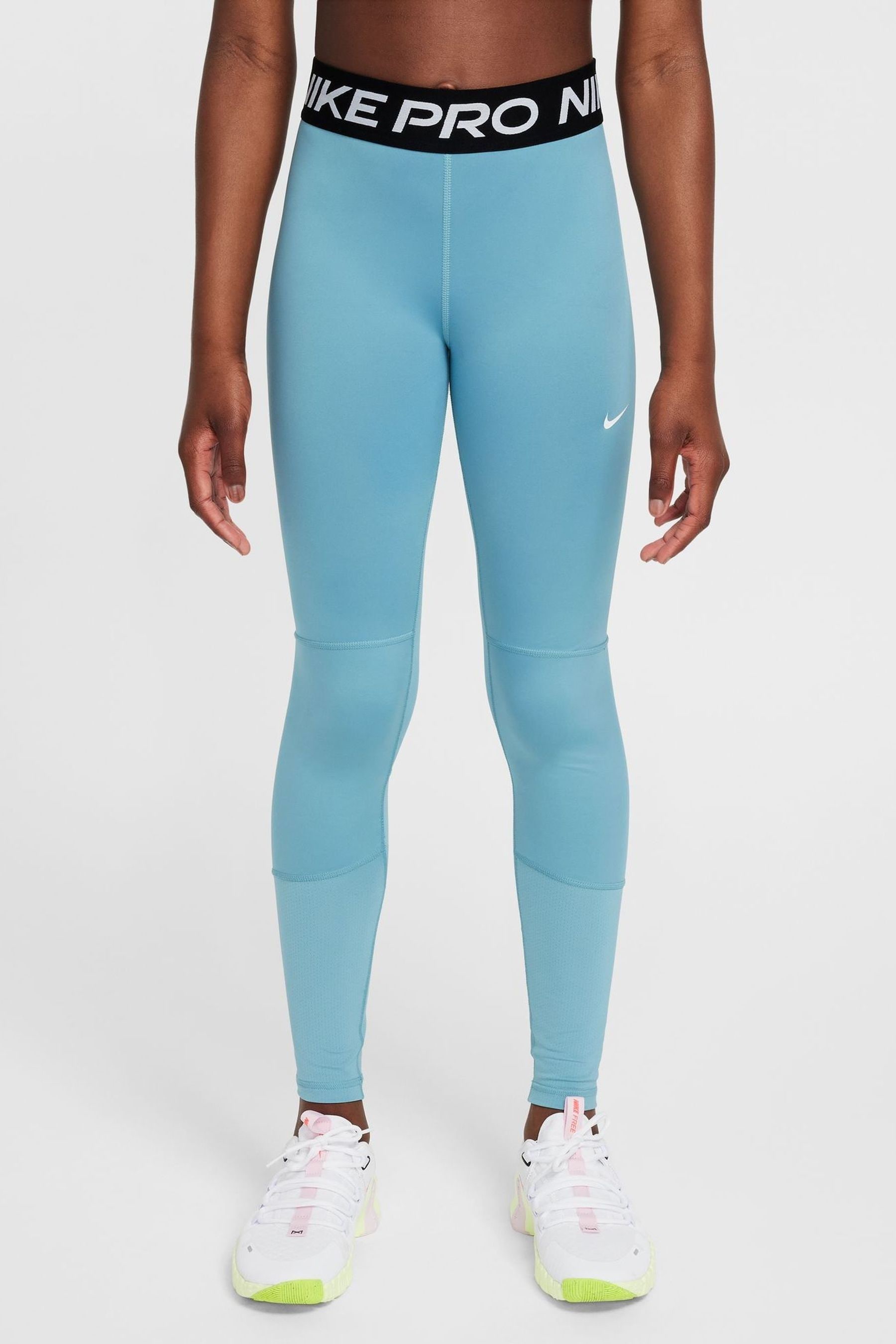 Buy Nike Turquoise Dri FIT High Waisted Pro Leggings from the Next UK online shop