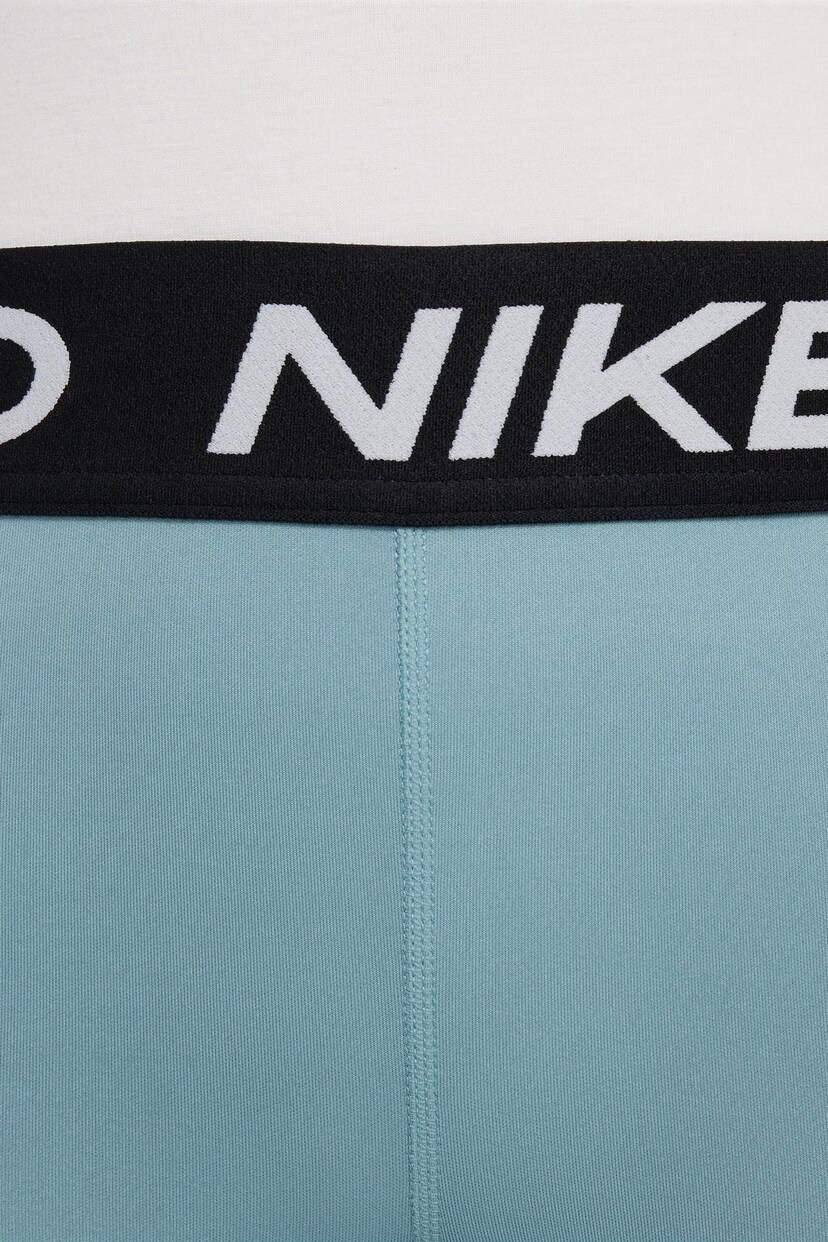 Nike Turquoise Dri-FIT High Waisted Pro Leggings - Image 3 of 3