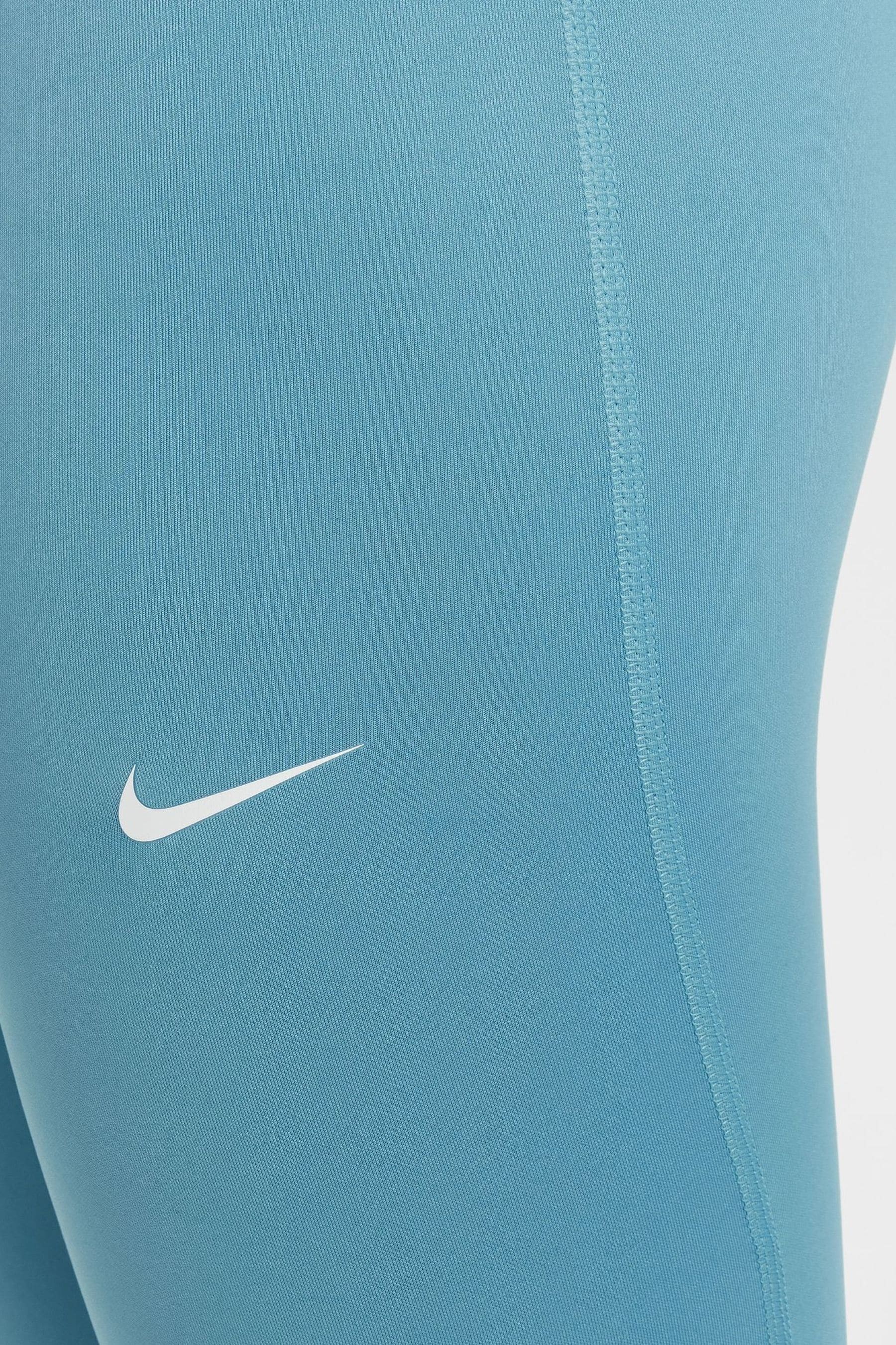 Buy Nike Turquoise Dri FIT High Waisted Pro Leggings from Next Ireland