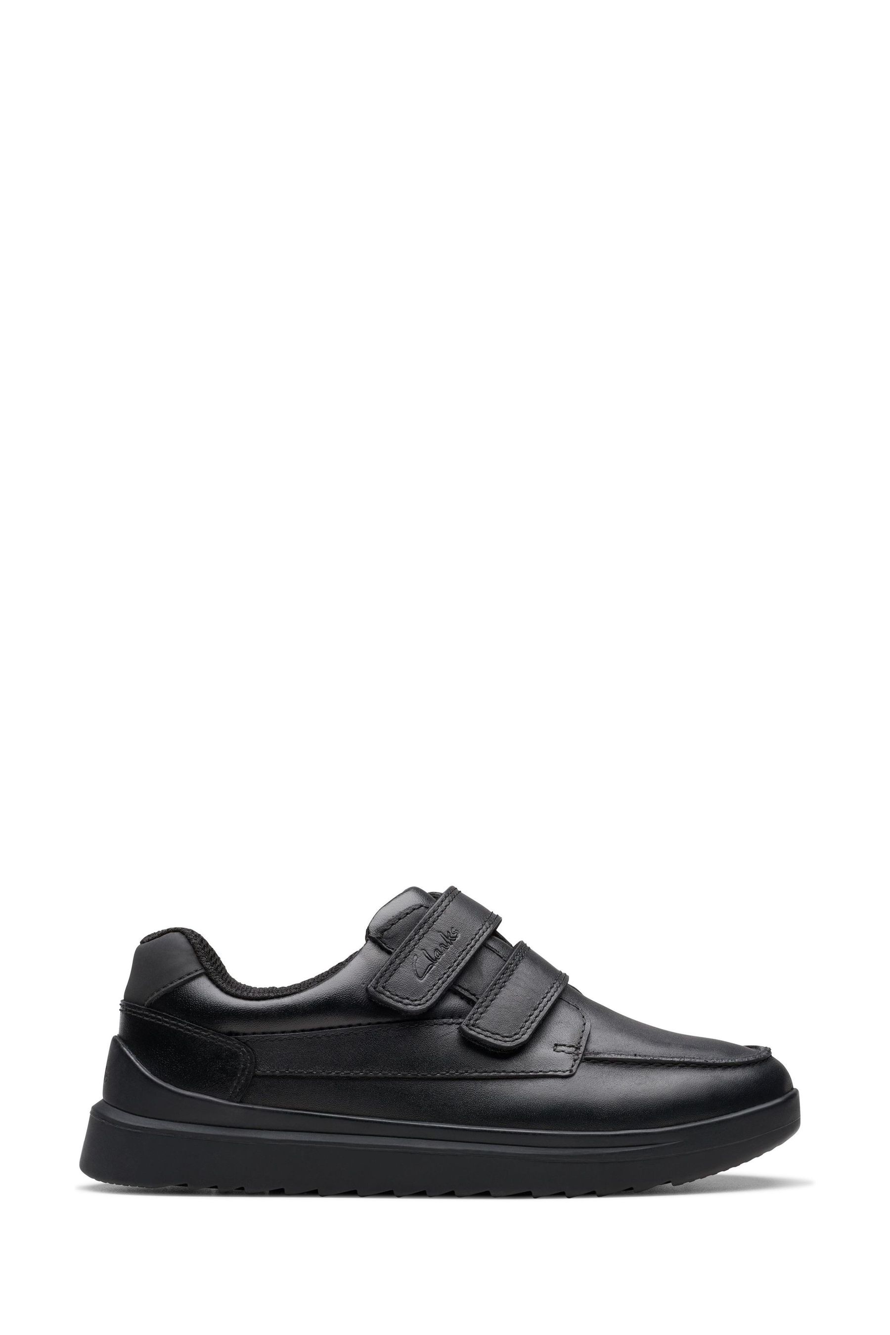 Buy Clarks Black Standard Fit F Leather Keelan Flare Shoes from Next Luxembourg