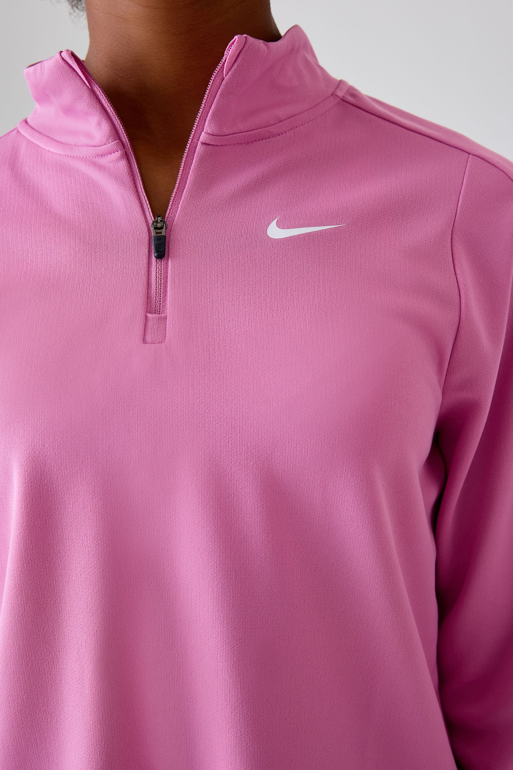 Buy Nike Flamingo Pink Dri FIT Long Sleeve Half Zip Top from Next Ireland