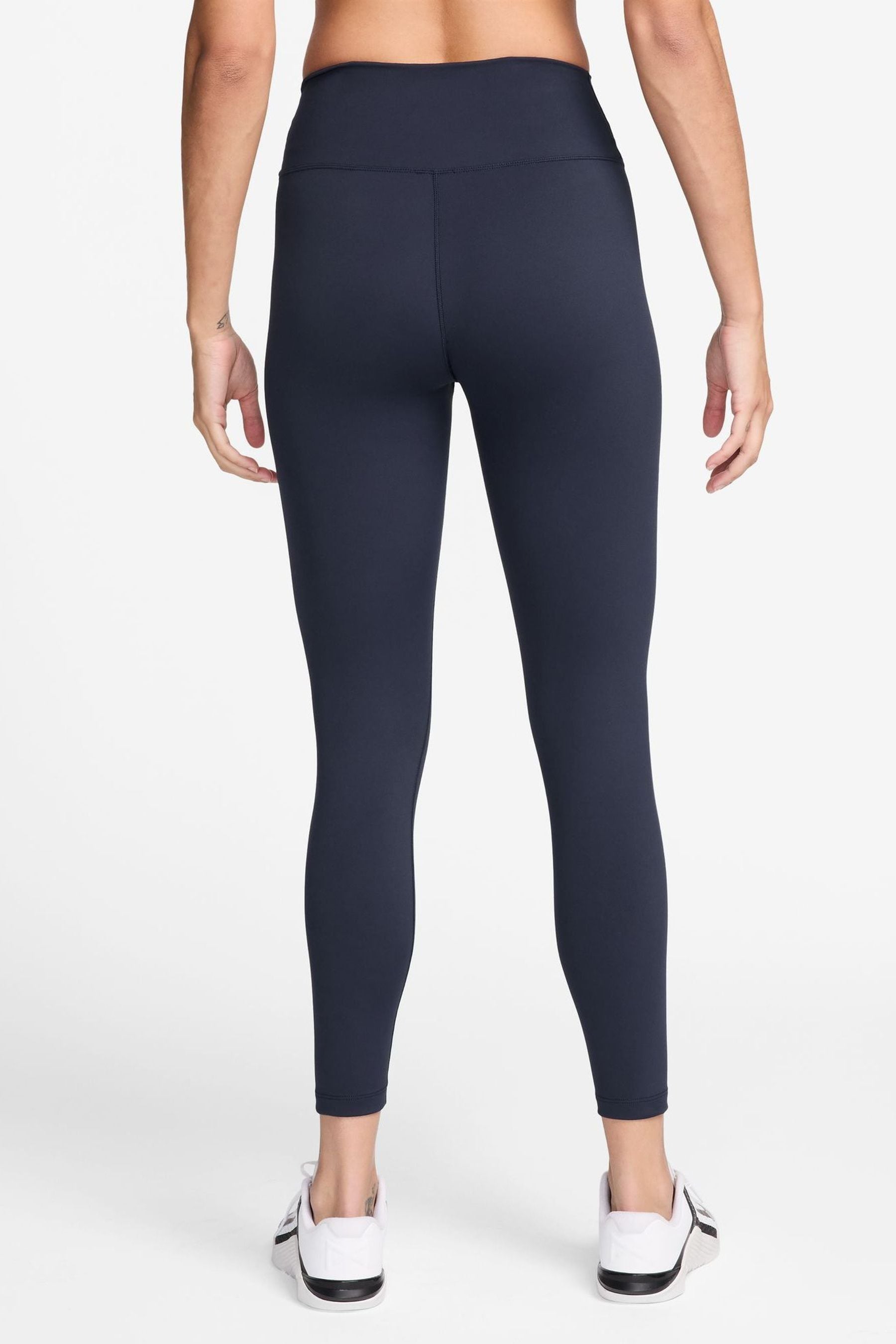 Buy Nike Obsidian One High Waisted 7 8 Leggings from Next Luxembourg