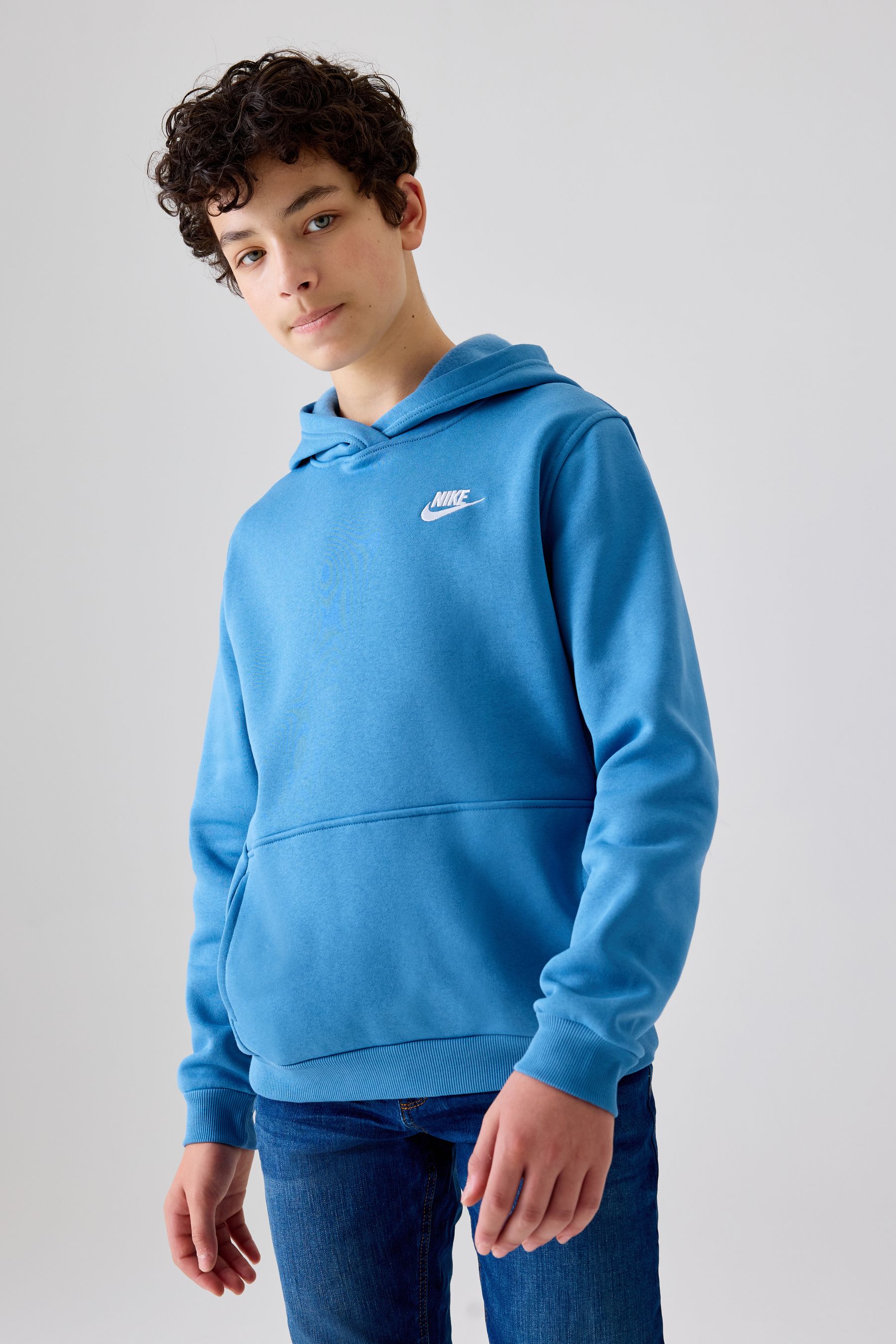 Nike fleece overhead discount