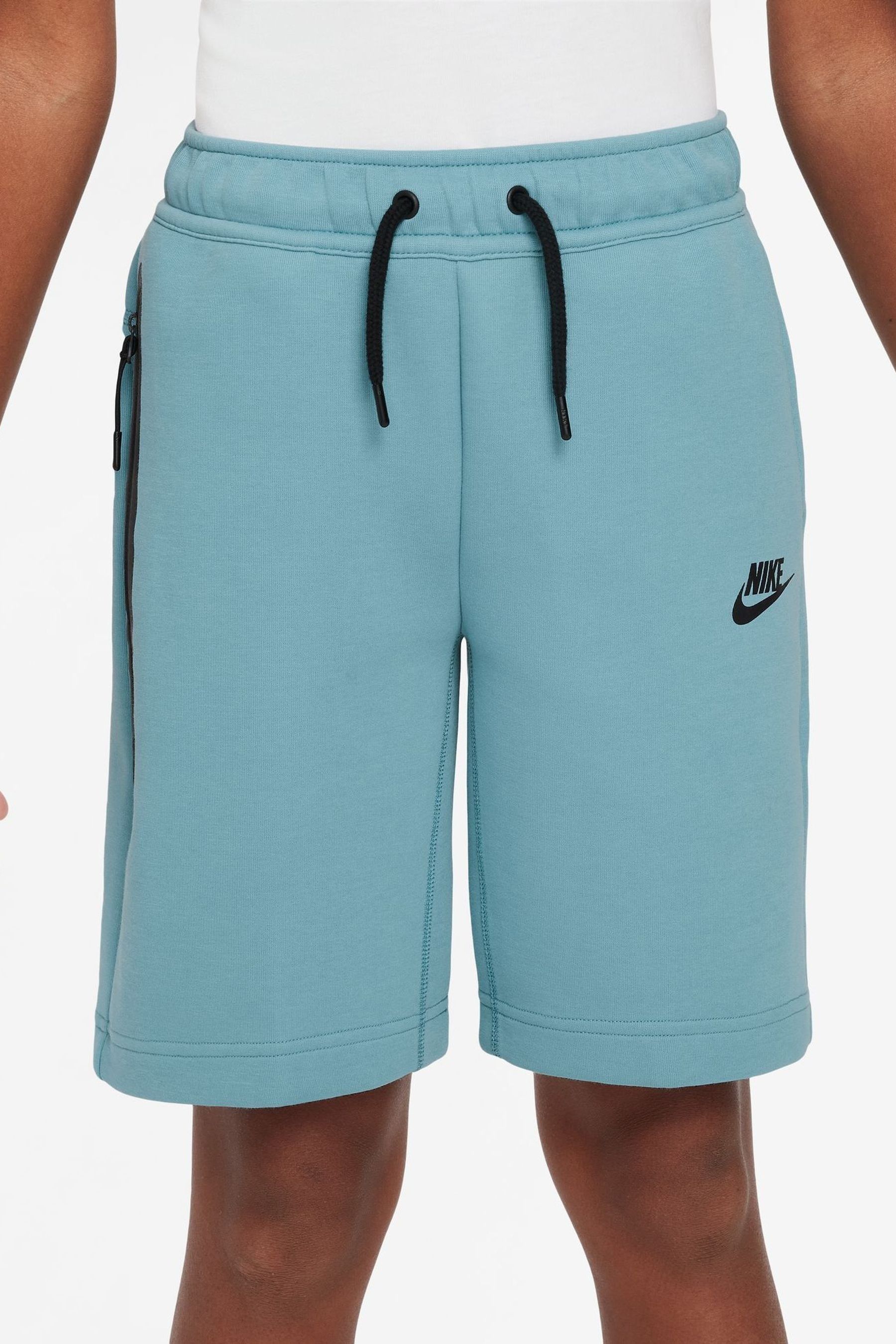 Nike Turquoise Tech Fleece Shorts