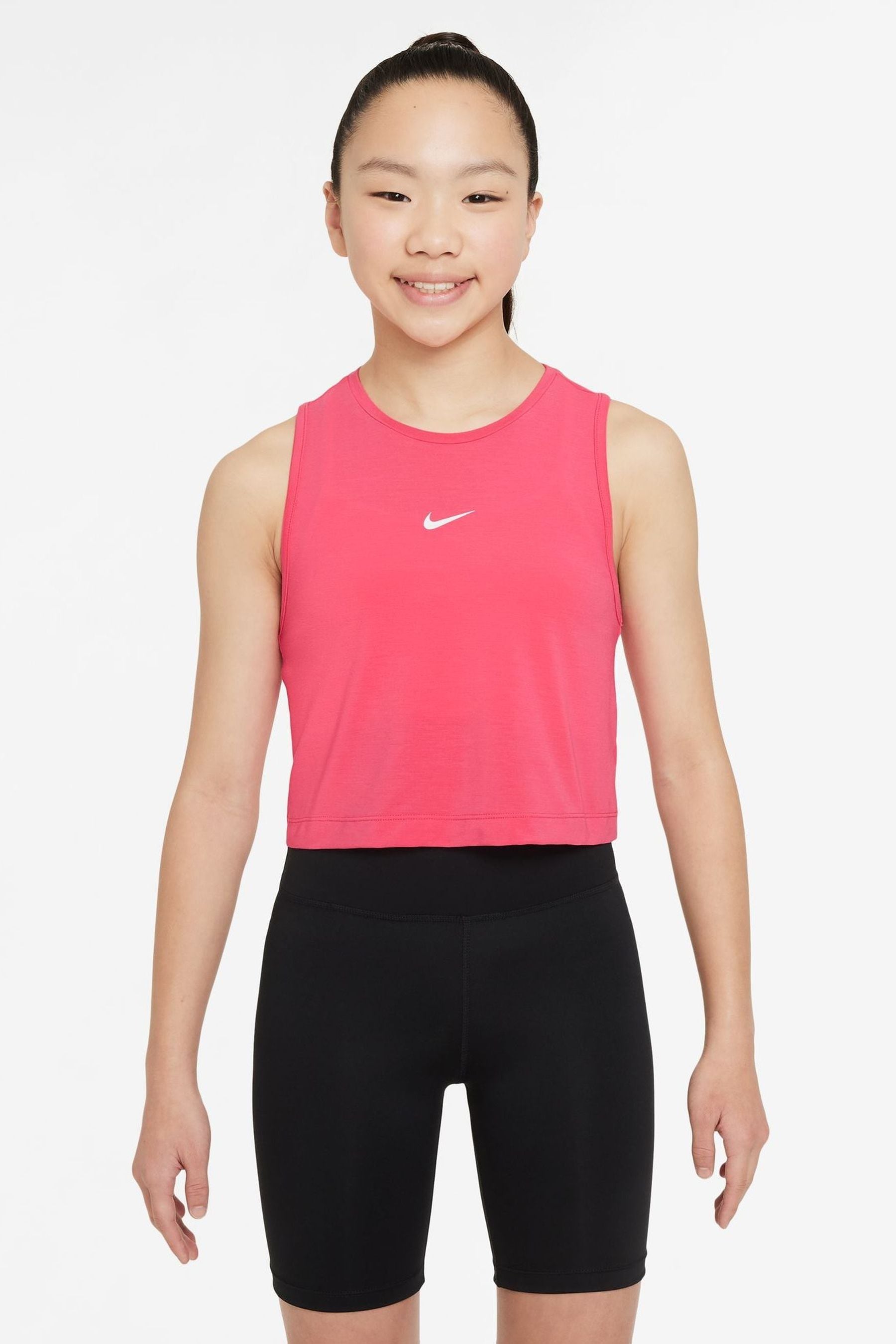 Buy Nike Bright Pink Pro Dri FIT Vest Top from the Next UK online shop