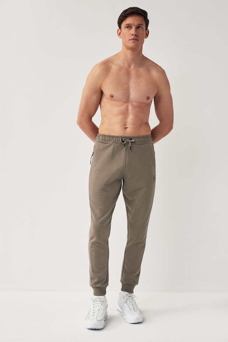 Neutral Athleisure Cuffed Joggers - Image 2 of 4