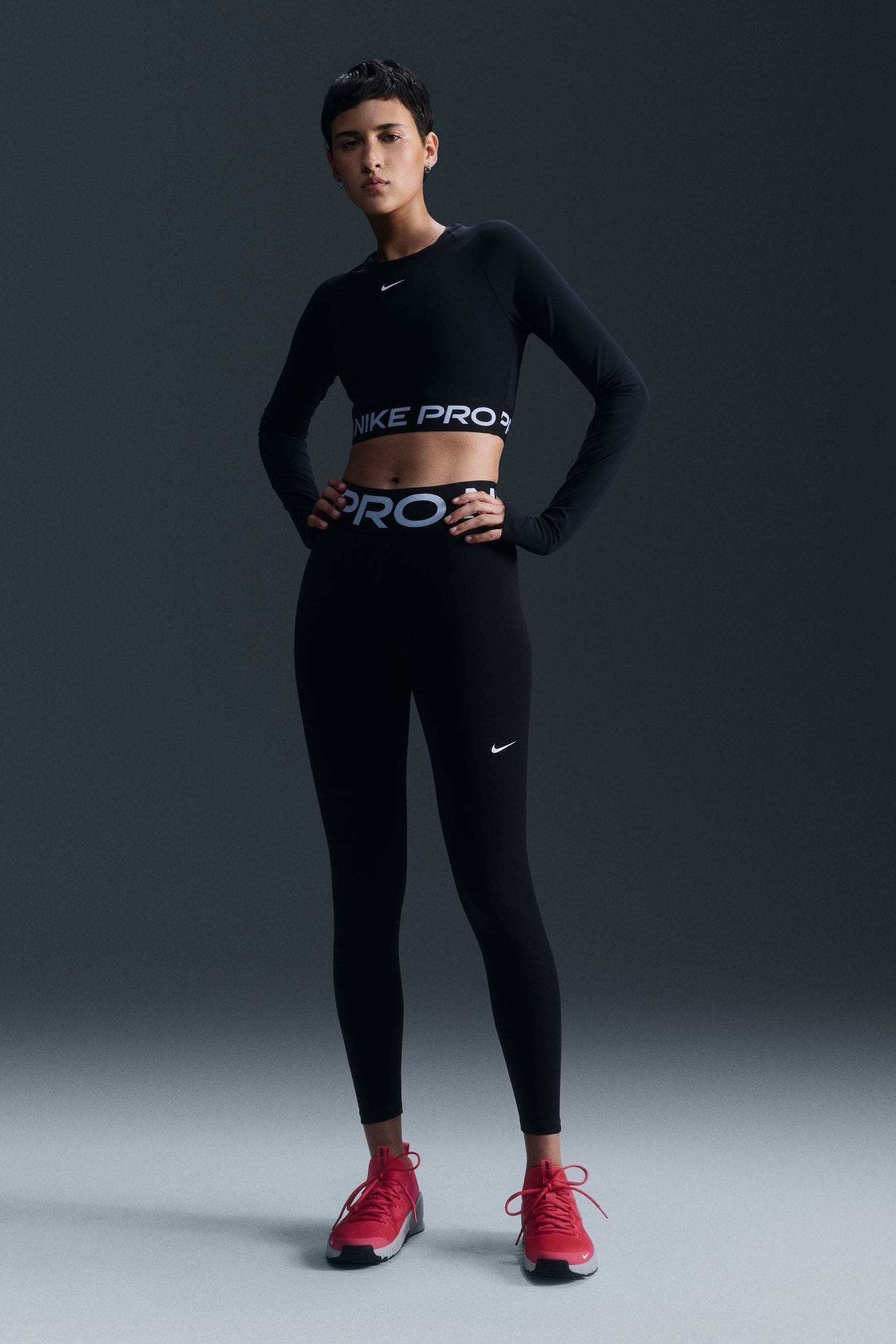 Buy Nike Black Pro Sculpt Dri FIT High Waisted Leggings from the Next UK online shop