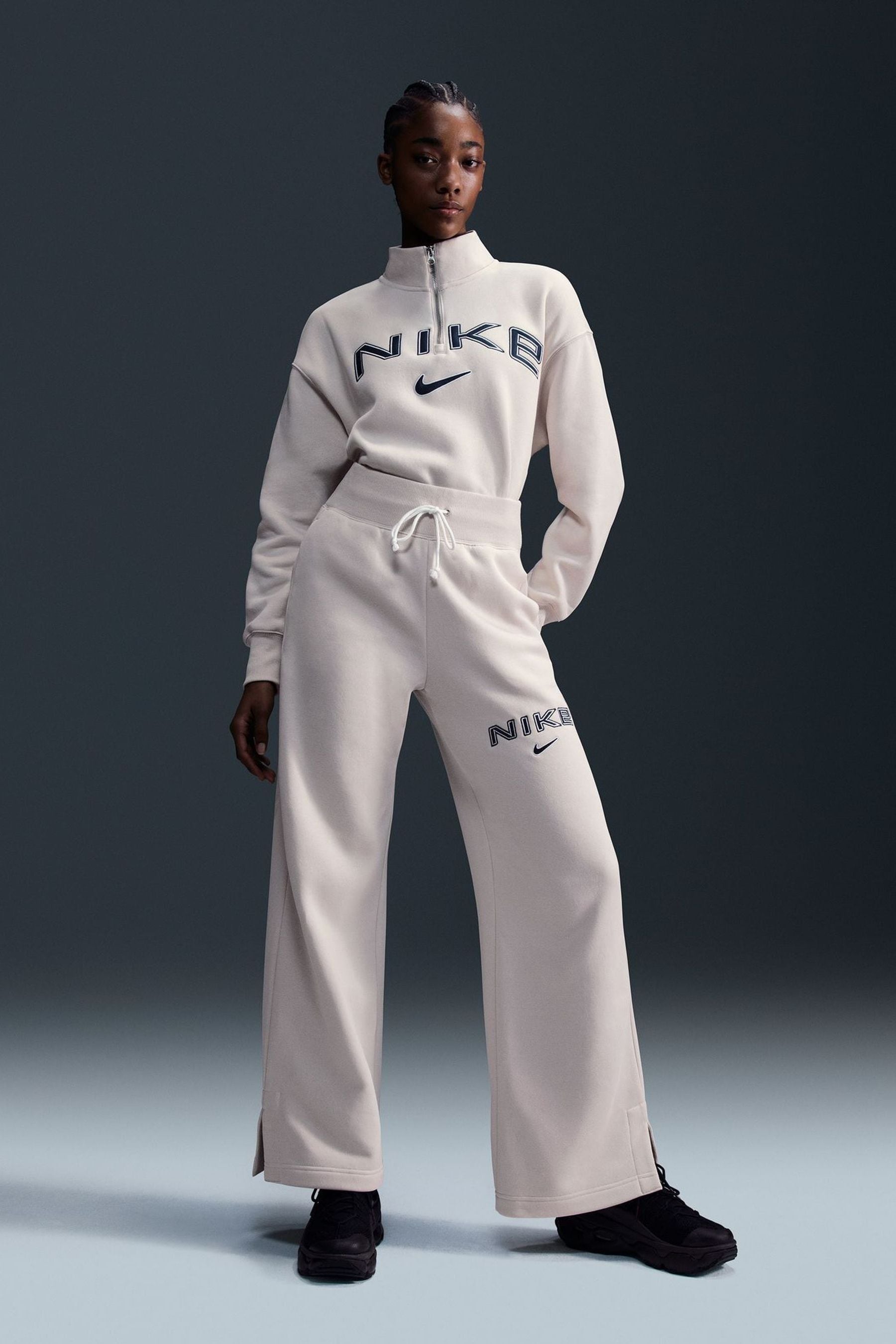 Nike tracksuit cream on sale