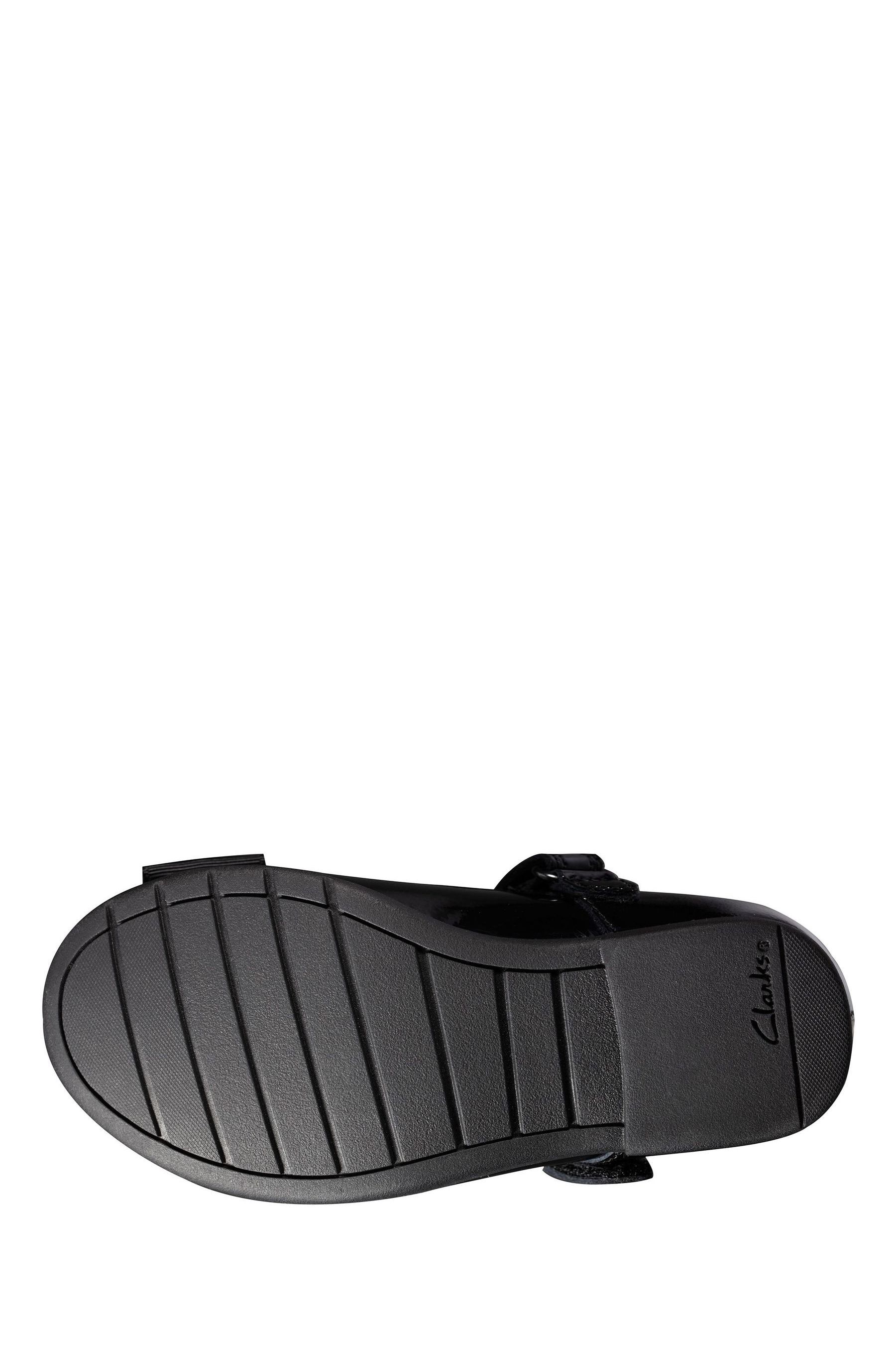Buy Clarks Black Wide Fit G Patent Scala Tap Shoes from Next Luxembourg