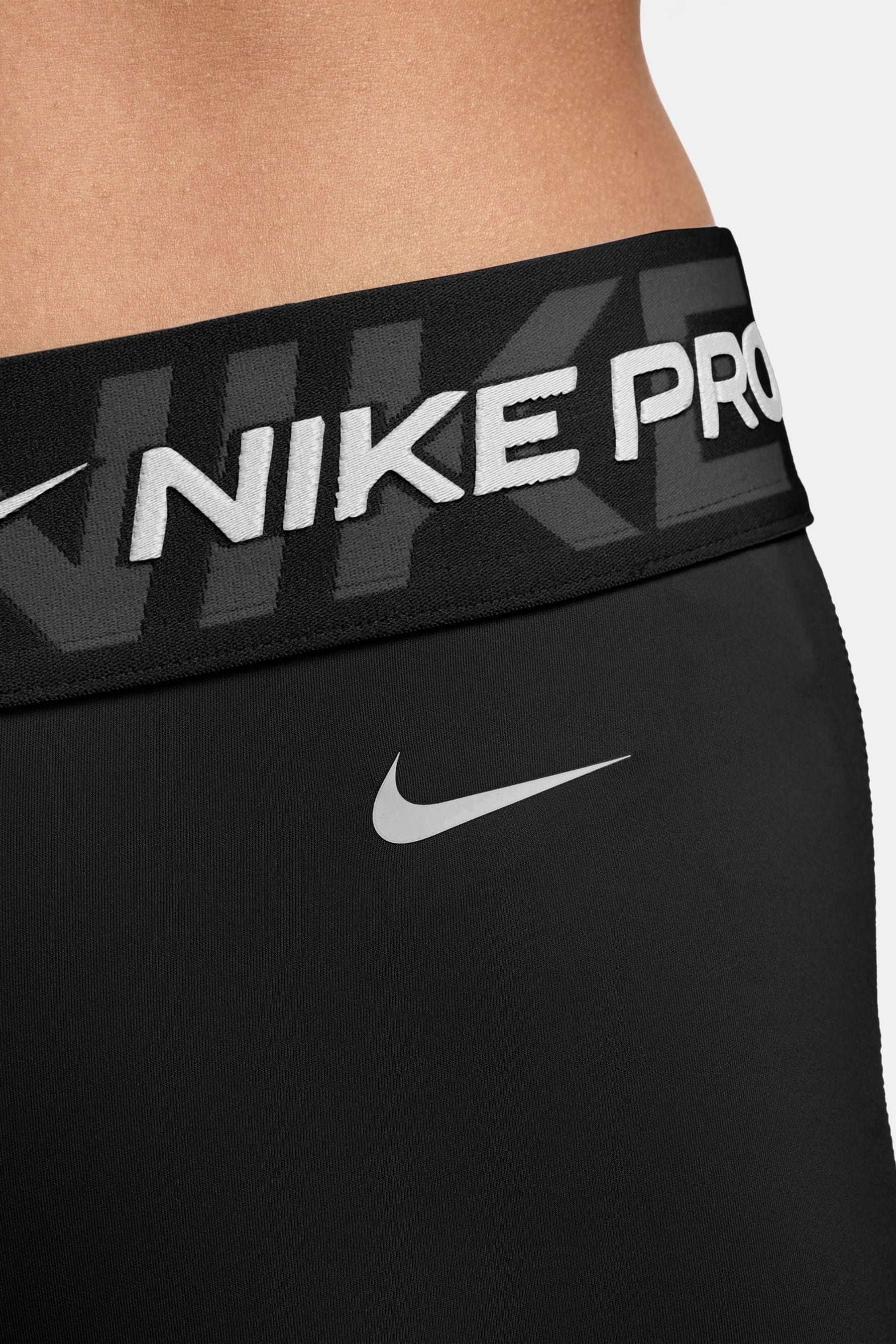 Buy Nike Black Pro Dri FIT Mid Rise 3 Cycling Shorts from the Next UK online shop