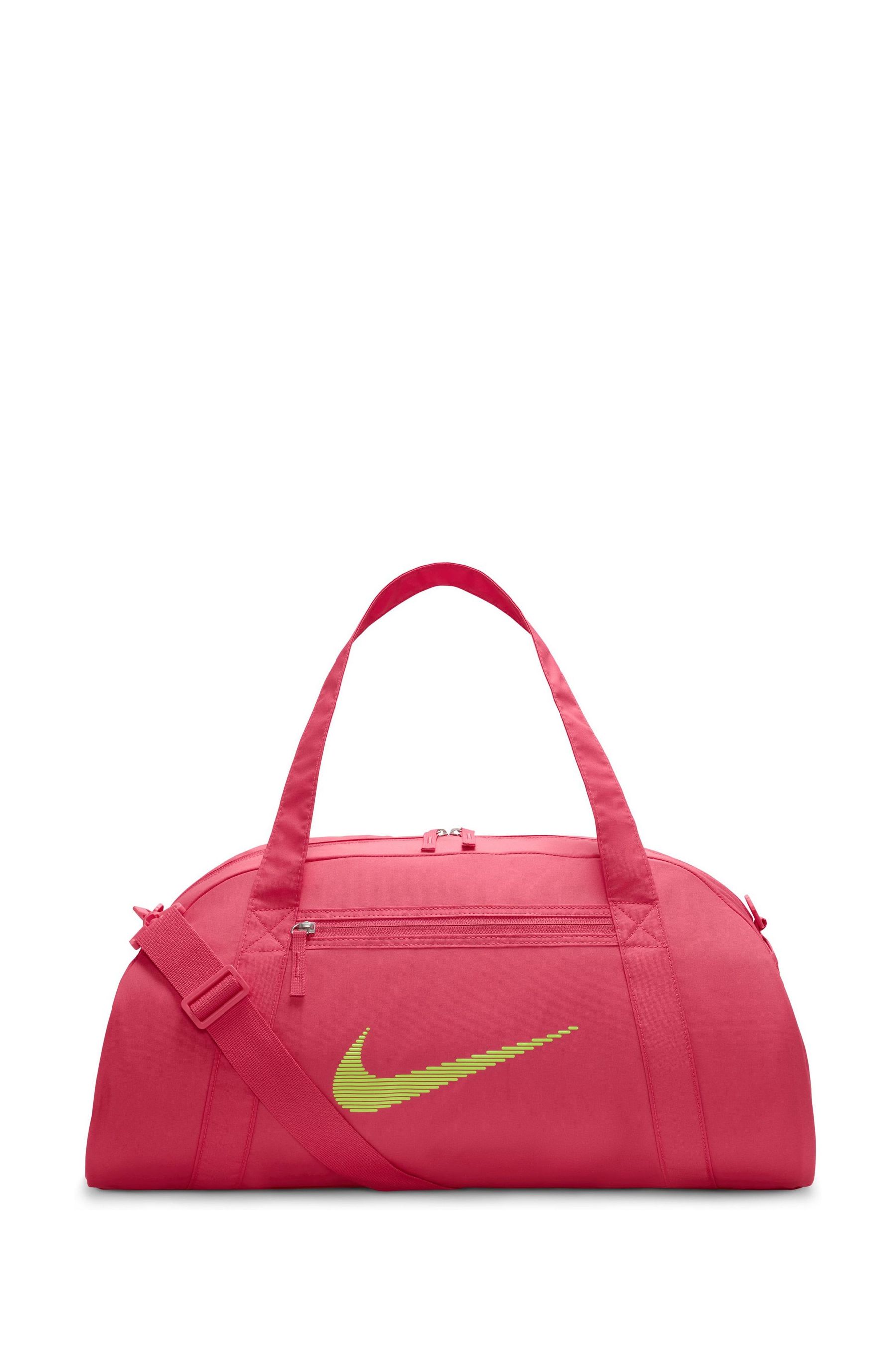 Pink nike gym bag cheap