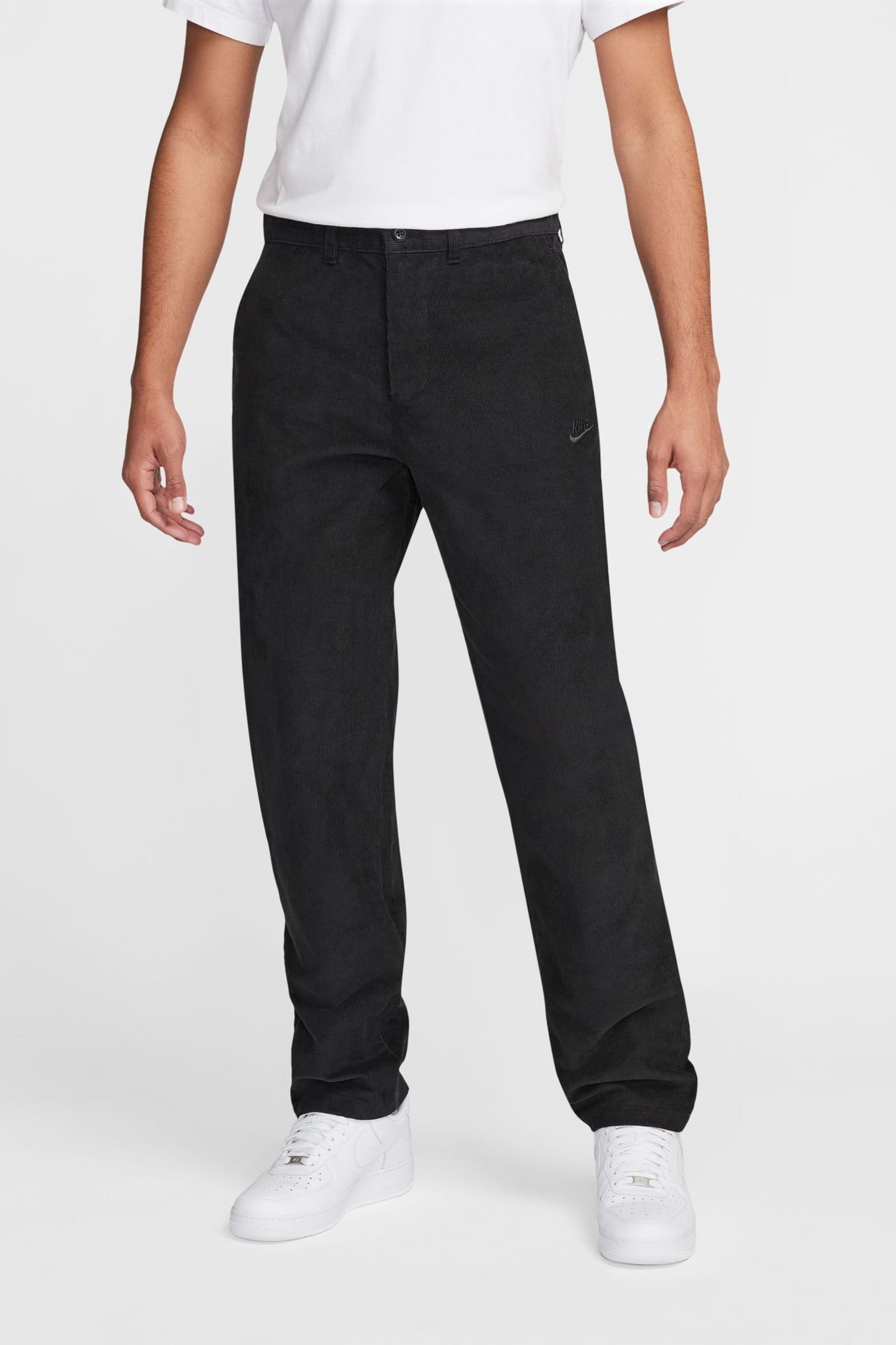 Buy Nike Black Club Corduroy Chino 100 Cotton Trousers from the Next UK online shop